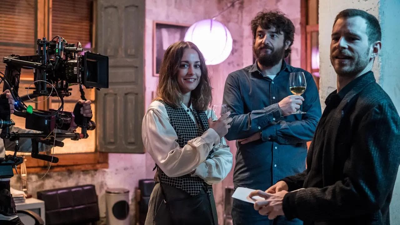 Imagen del rodaje de 'Eres tú', de Alauda Ruiz de Azúa