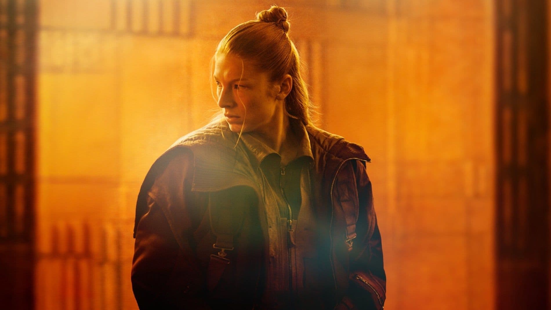 La actriz Hunter Schafer en un fotograma promocional de la serie 'Blade Runner 2099'