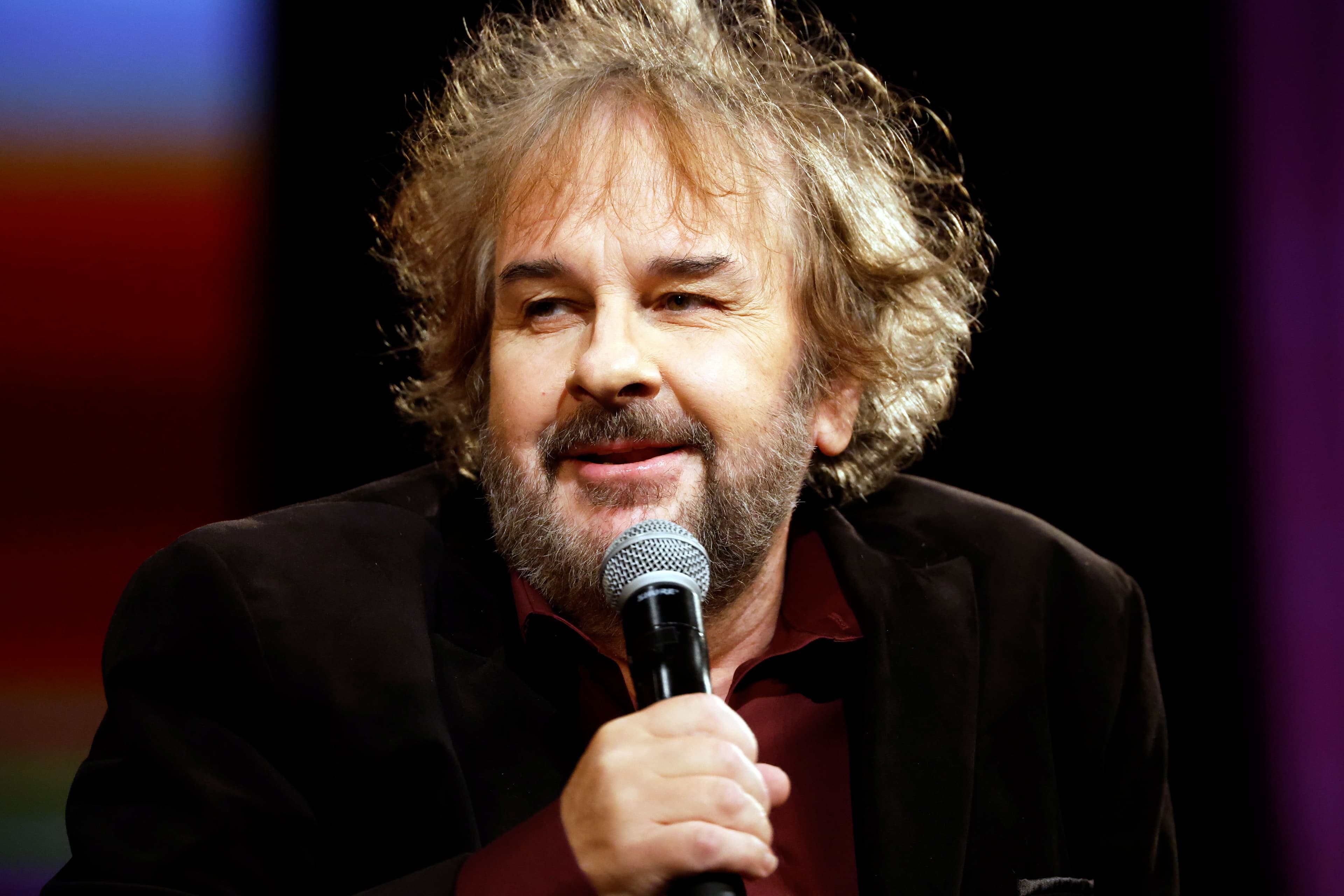 El director Peter Jackson, durante un coloquio en el Festival de Cannes