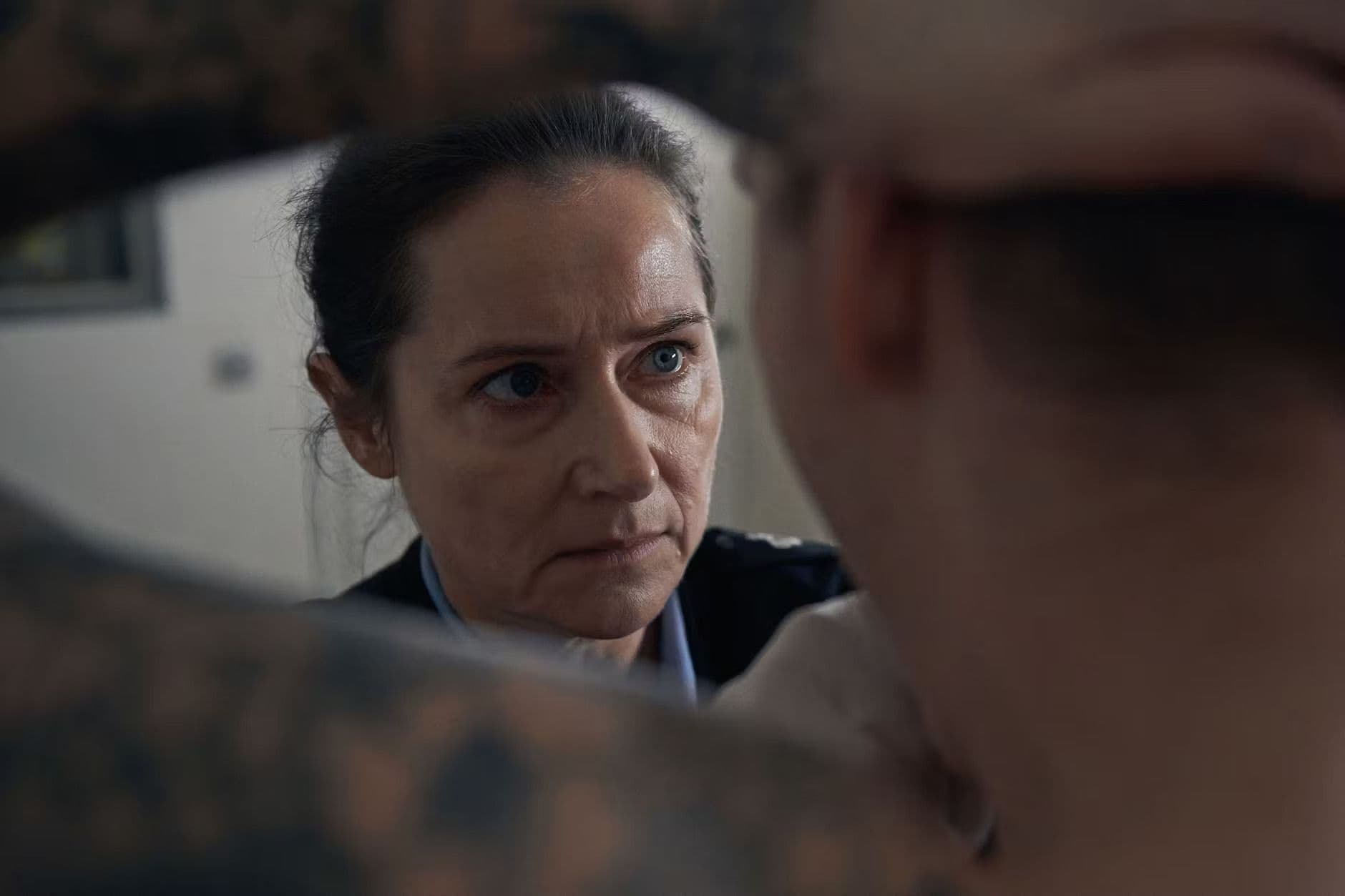 La actriz danesa Sidse Babett Knudsen, en un fotograma de la película 'Vogter' ('Hijos')