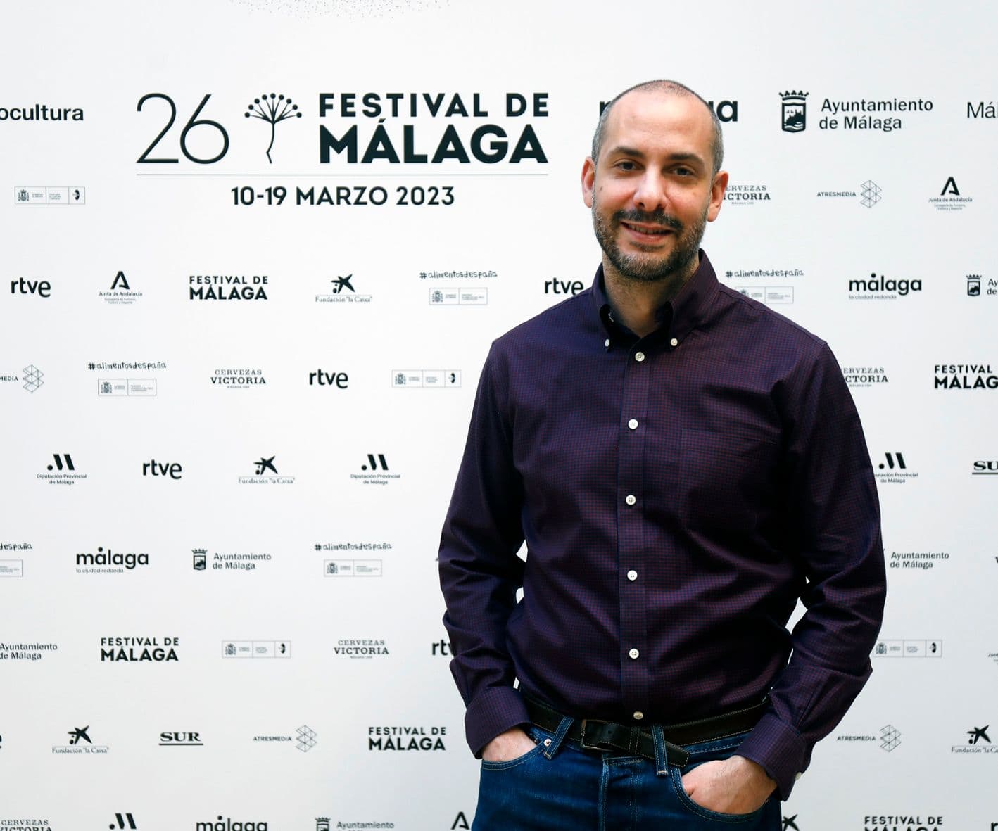 José Pastor, director del área de Cine y Ficción de RTVE, en el Festiva de Málaga