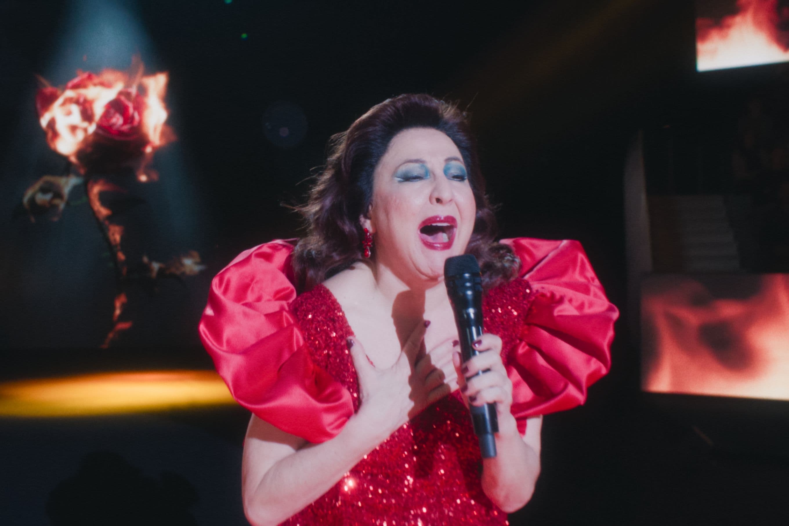 Carmen Machi en un fotograma de 'Aída y vuelta'
