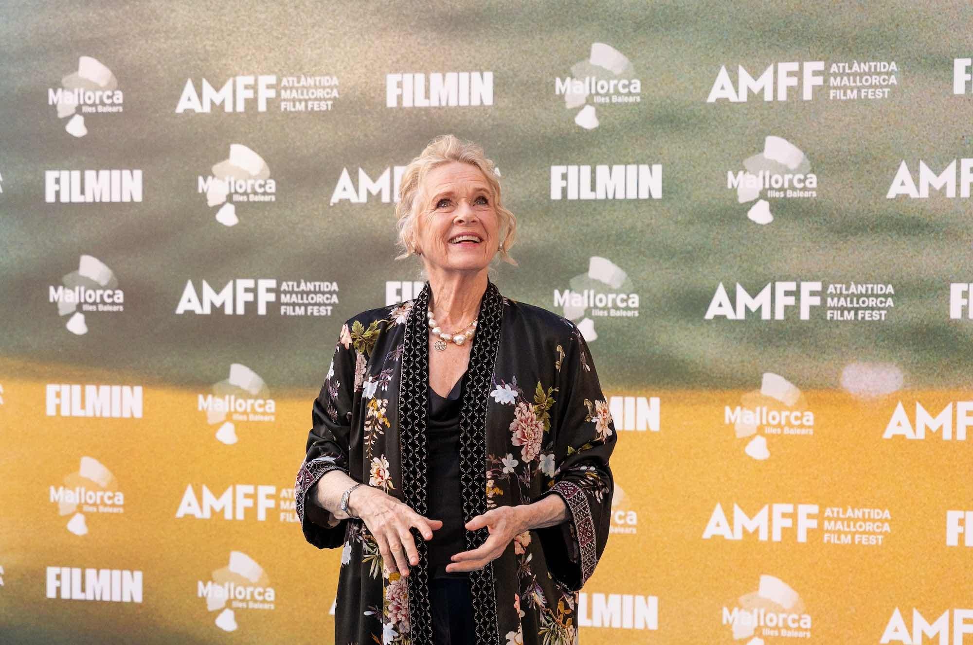 Liv Ullmann posa en el photocall del 14 Atlàntida Mallorca Film Festival