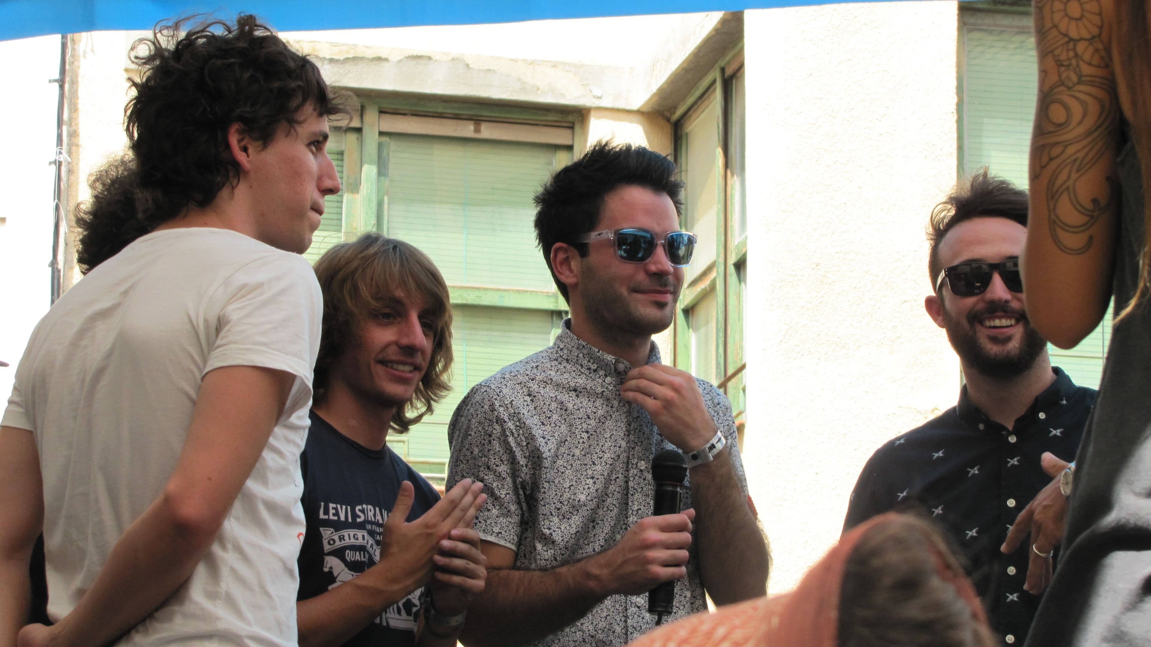 Imagen de archivo del grupo Supersubmarina durante el festival Sonorama, en 2013