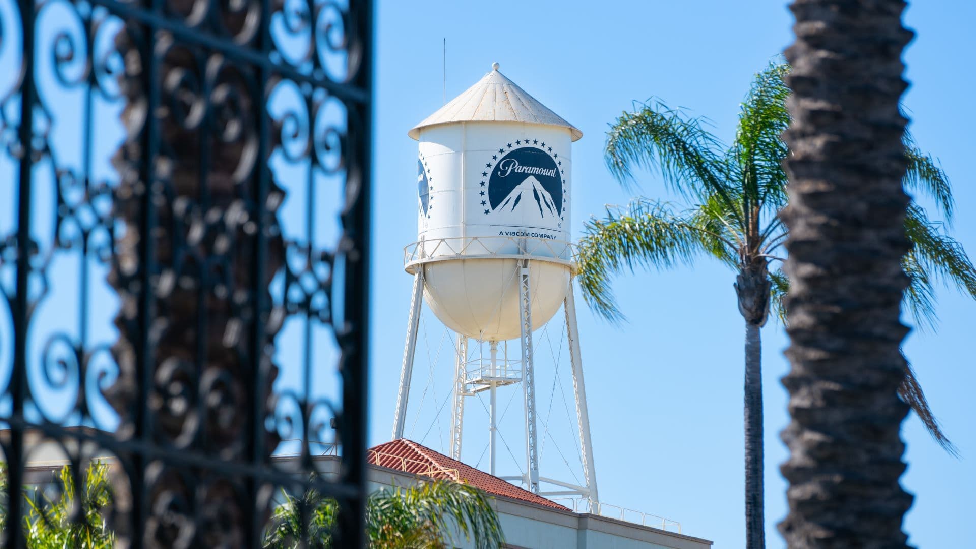 El paradigmático tanque de agua de Paramount, en Los Ángeles, en una imagen de archivo