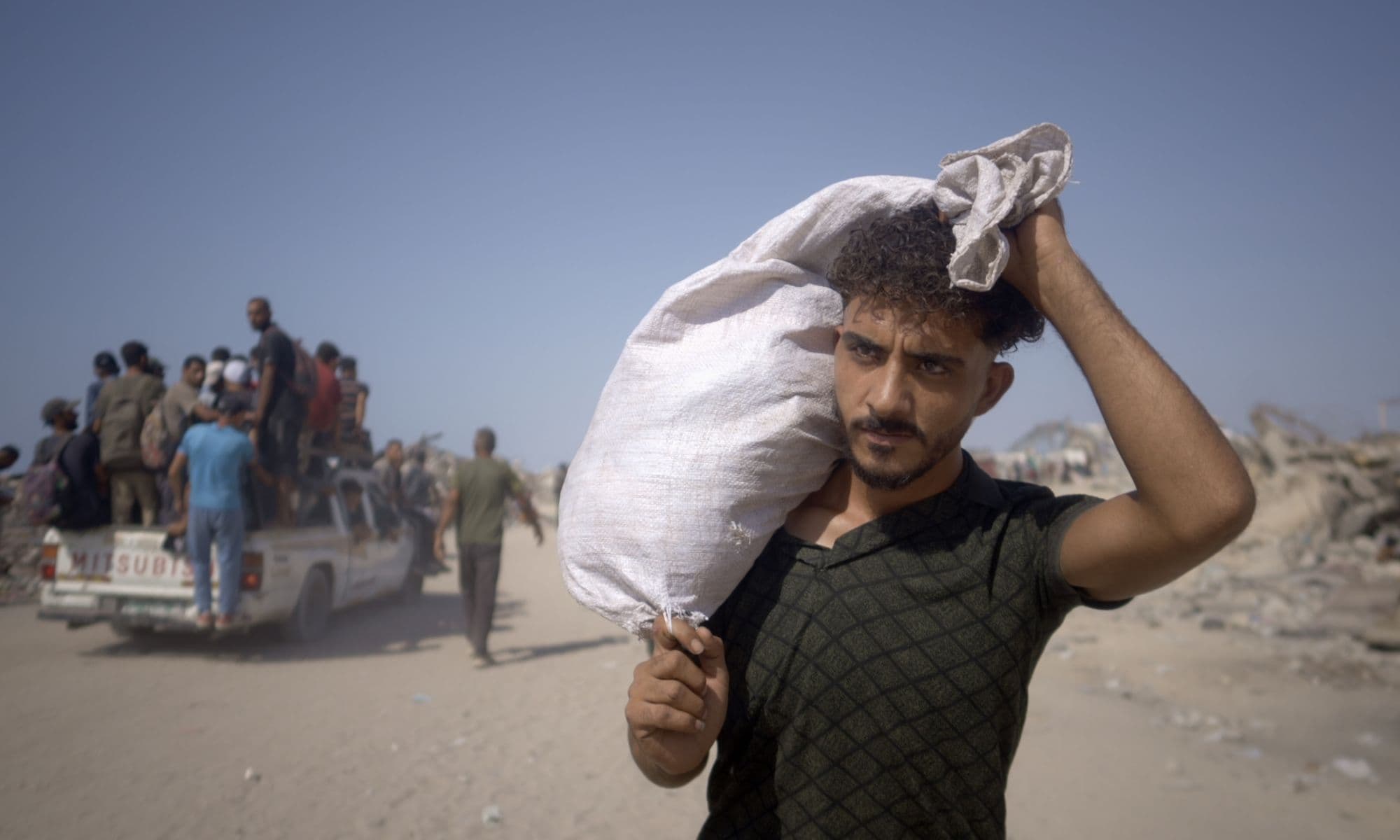 Mohamed, uno de los protagonistas del documental 'Todos somos Gaza'