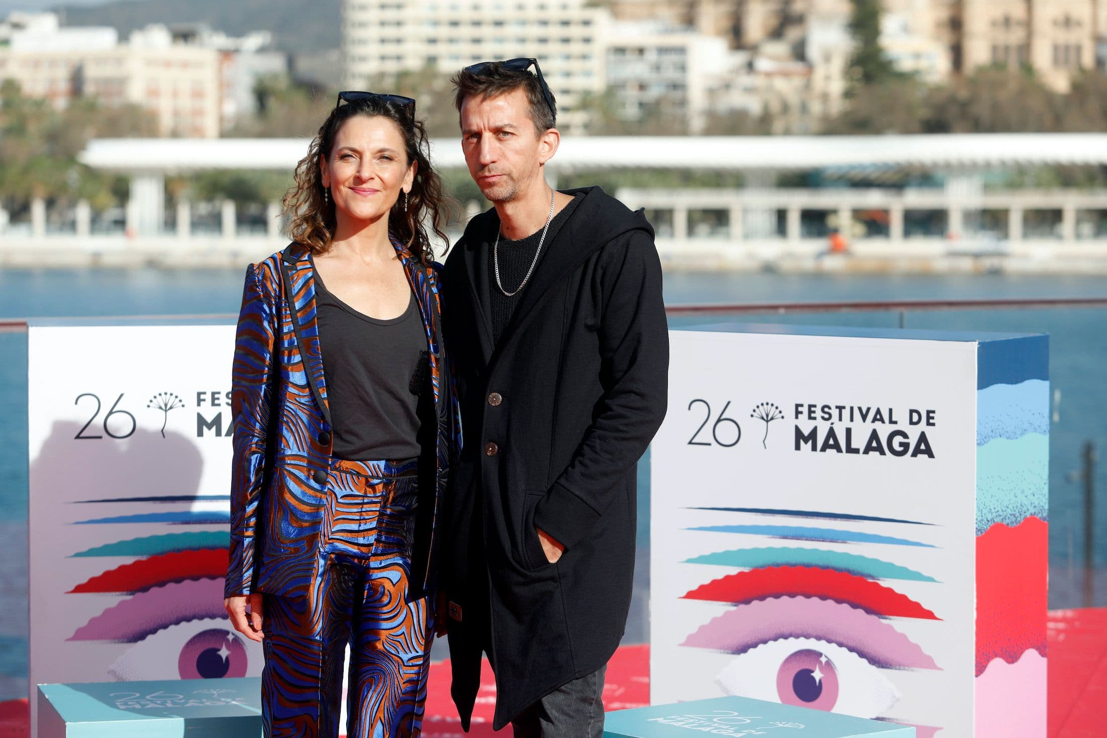Antonia Zegers y Matías Bize presentan 'El castigo' en el photocall del Festival de Málaga
