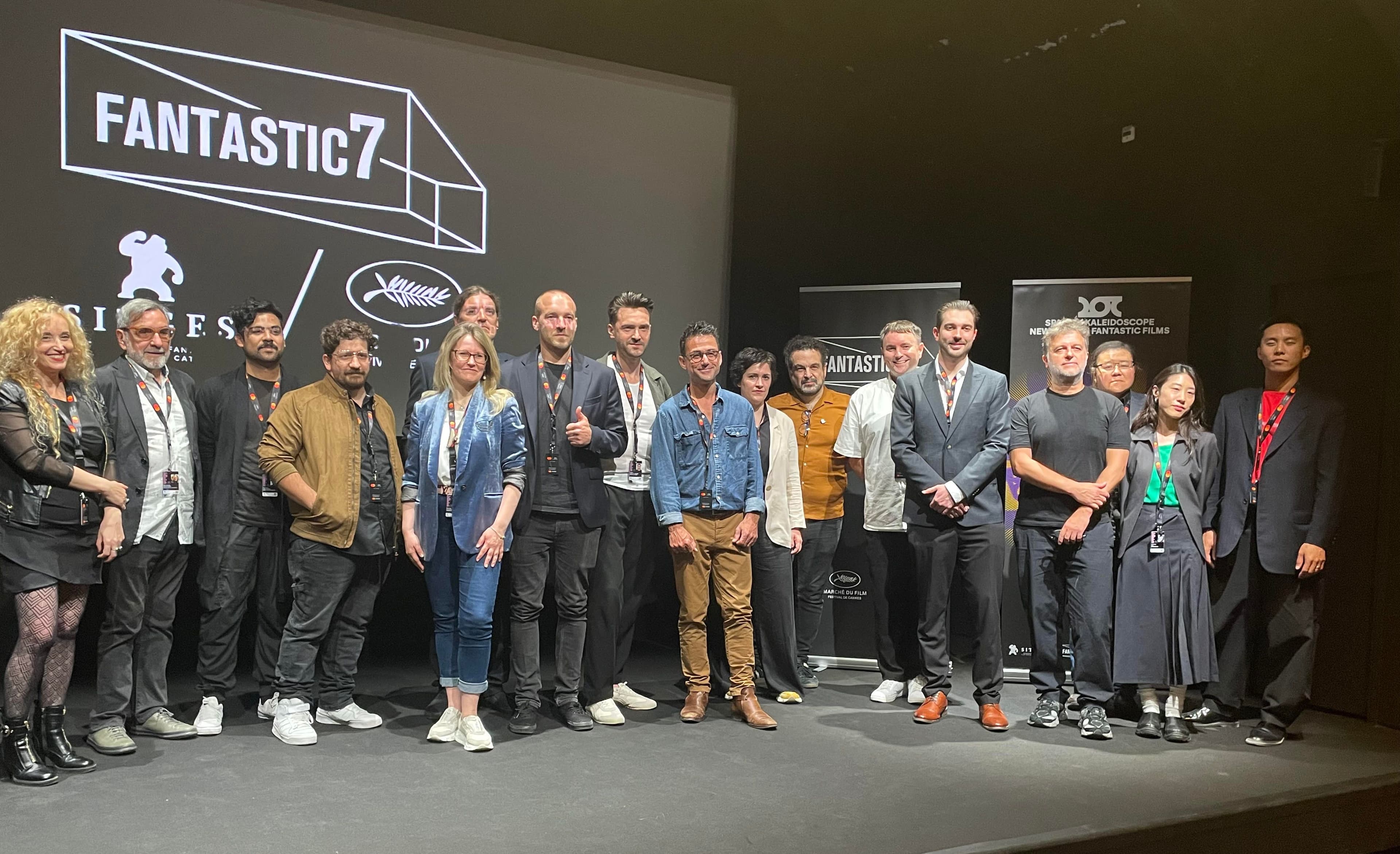 Los responsables de los festivales y creadores de los nuevos proyectos que forman la edición de Fantastic 7