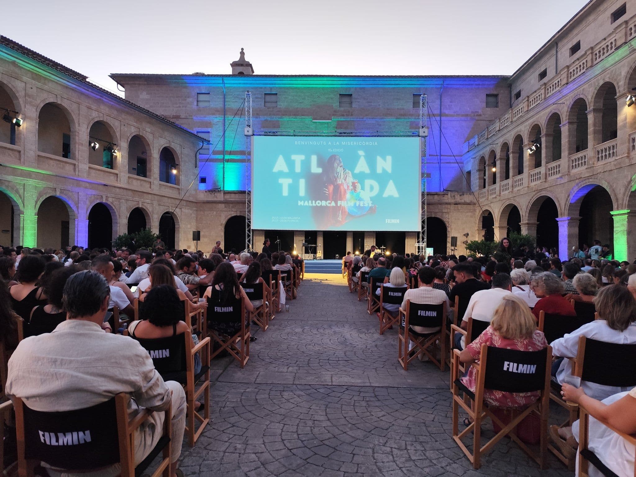Imagen de recurso del Centro de la Misericordia durante la celebración del Atlàntida Mallorca Film Fest 2025