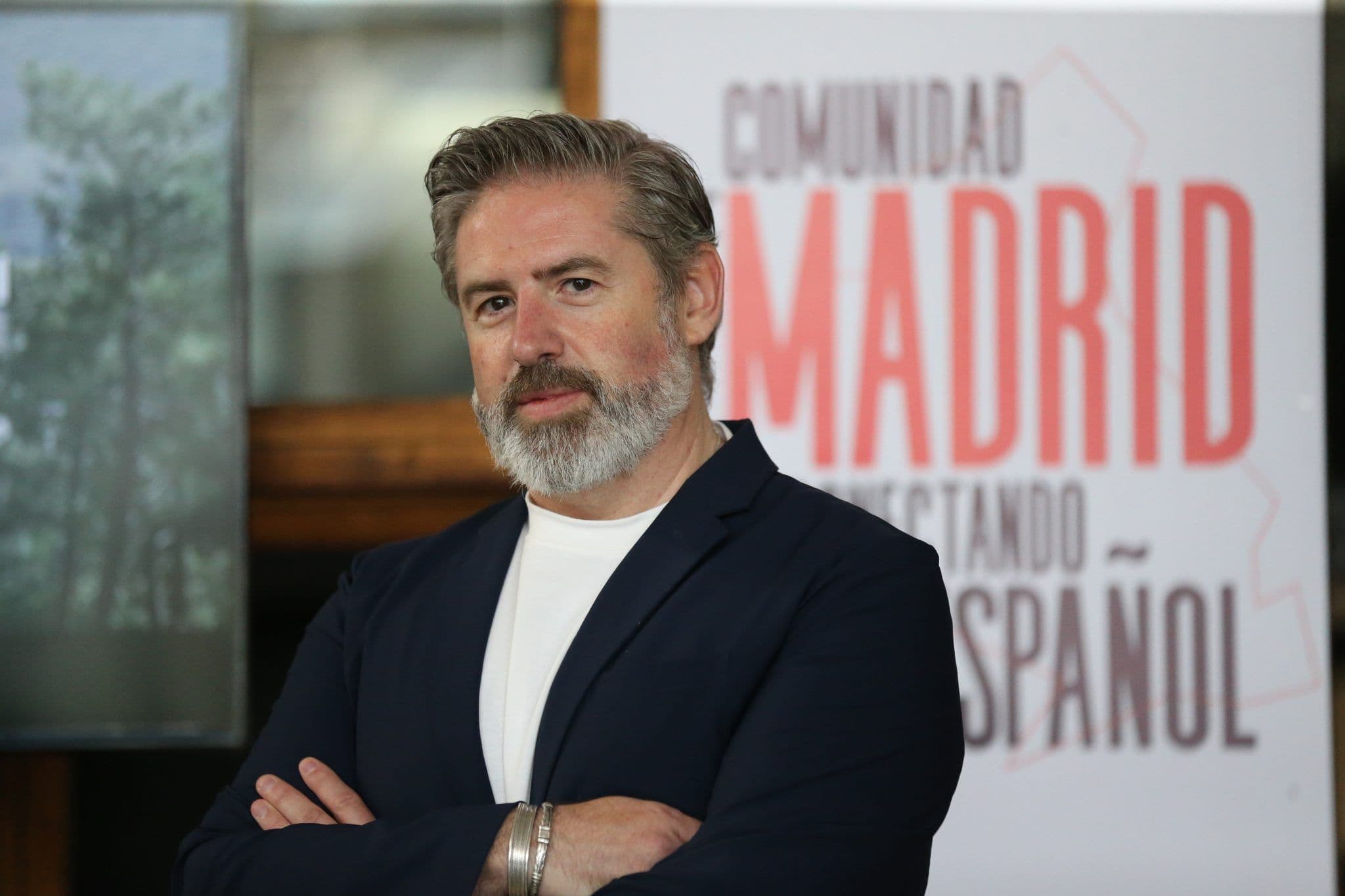 Posado de Nacho Carballo, exasesor audiovisual de la Comunidad de Madrid