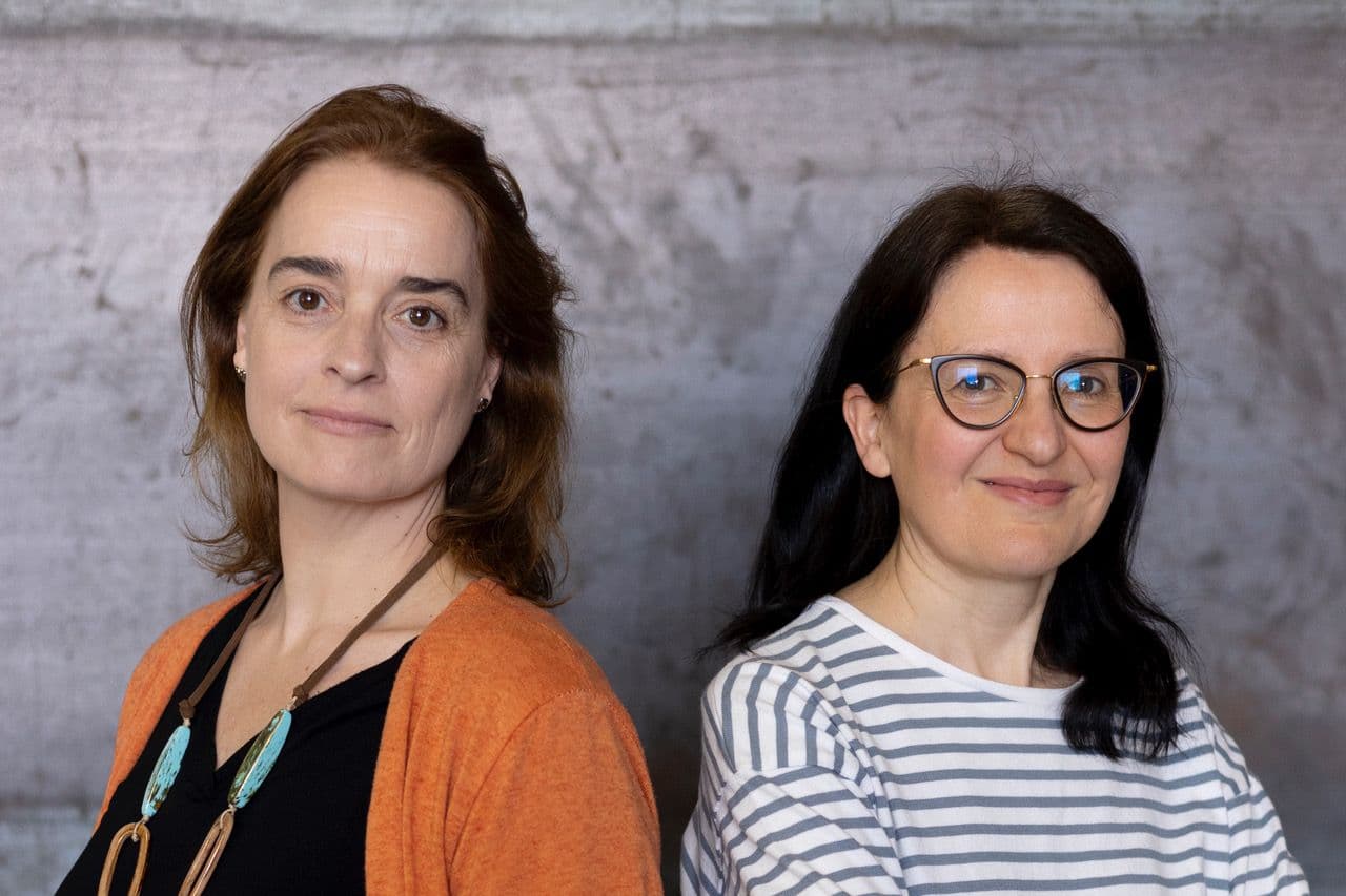 Lorea Elso y María José Pérez, fundadoras de Ecometraje