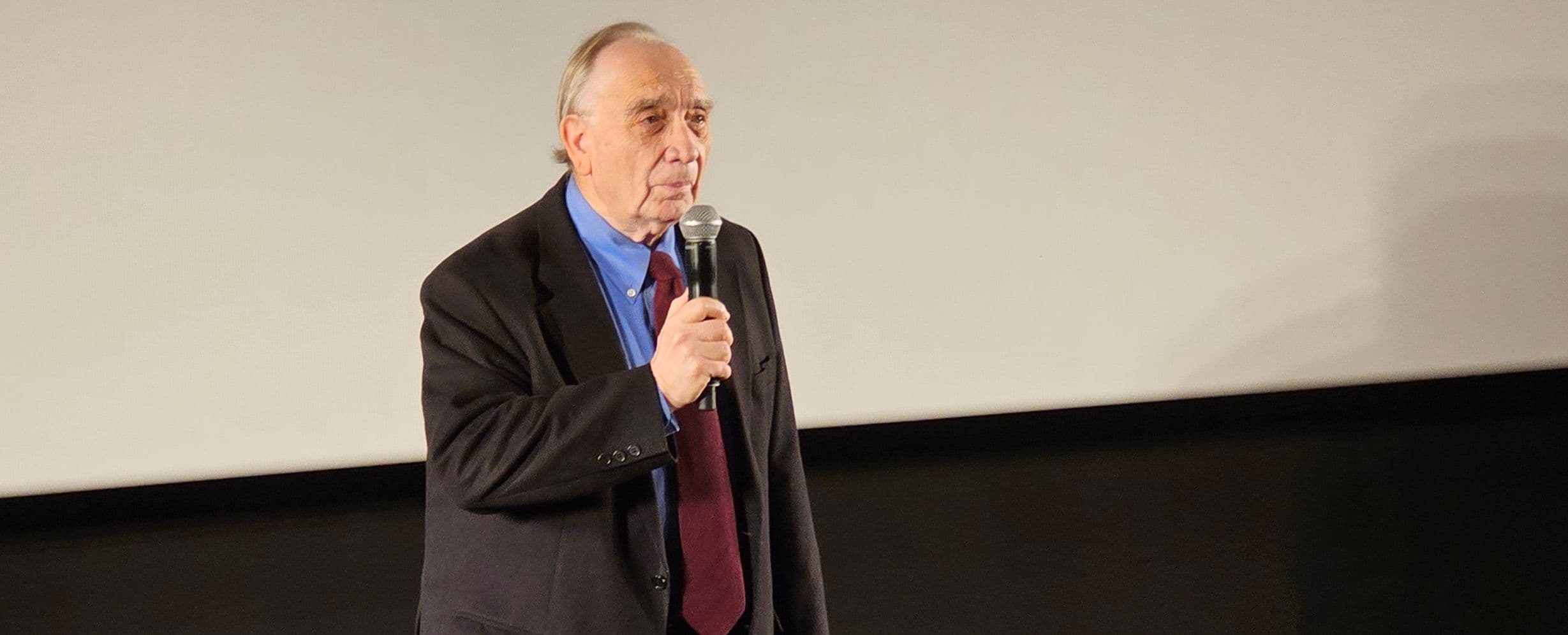 El presidente de la Academia de Cine, Fernando Méndez-Leite, en la sede de la institución