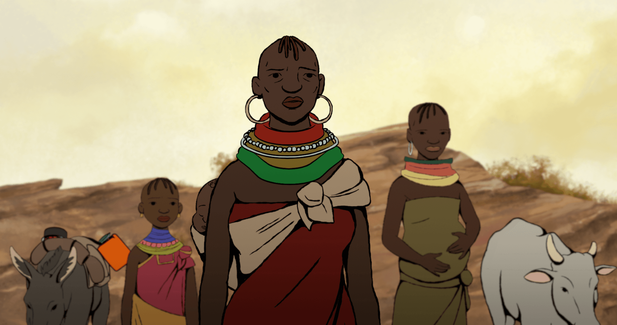 Fotograma de la película de animación 'Mariposas negras', dirigido por David Baute