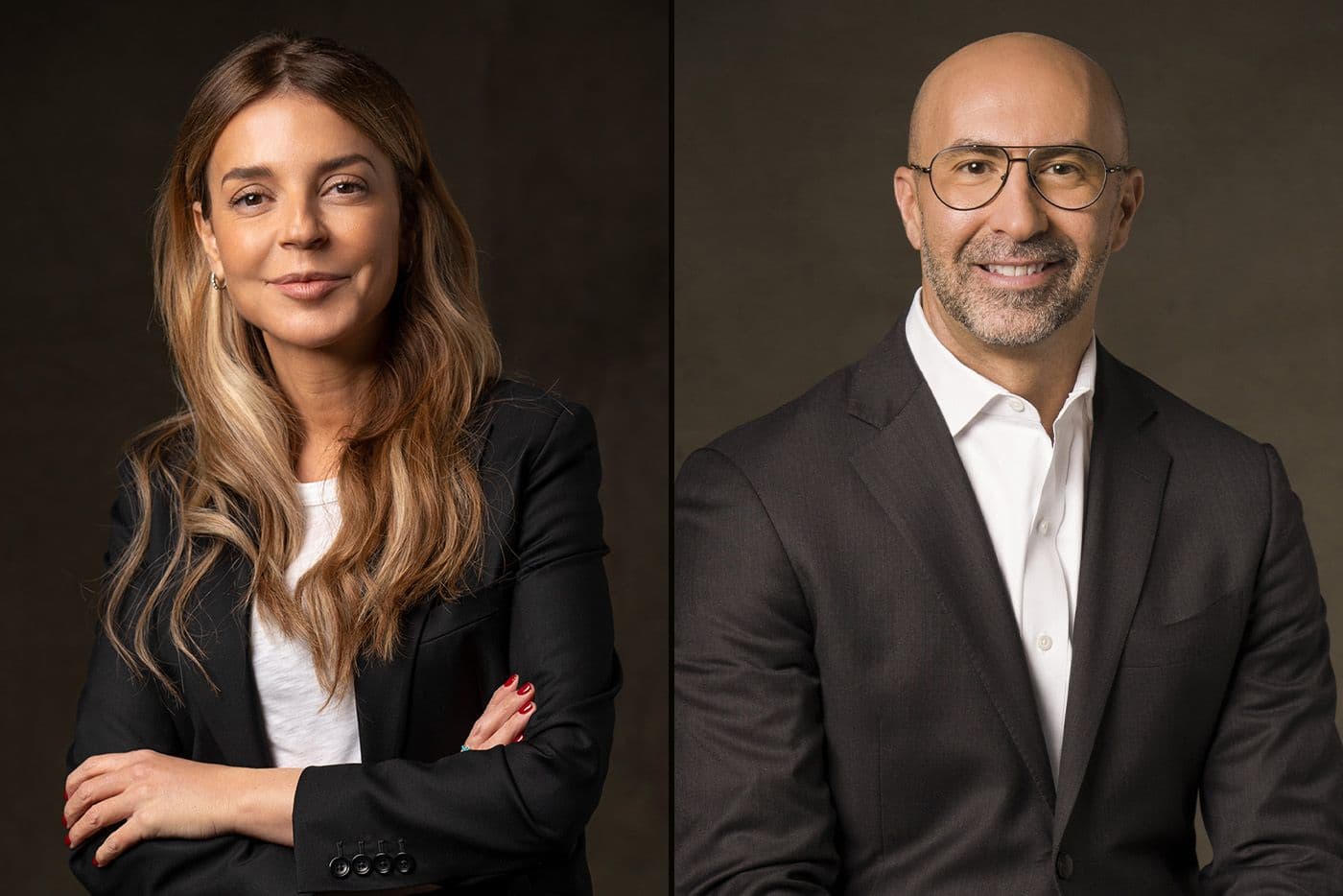 Laura Fernández Espeso, CEO de The Mediapro Studio, y JC Acosta, director de US & Canada