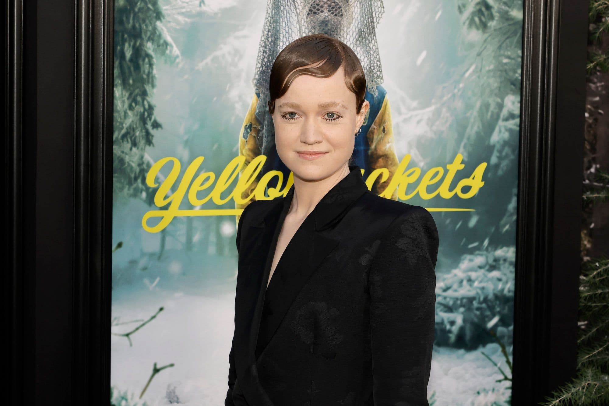 Liv Hewson posa en el photocall de la premiere de la serie 'Yellowjackets'