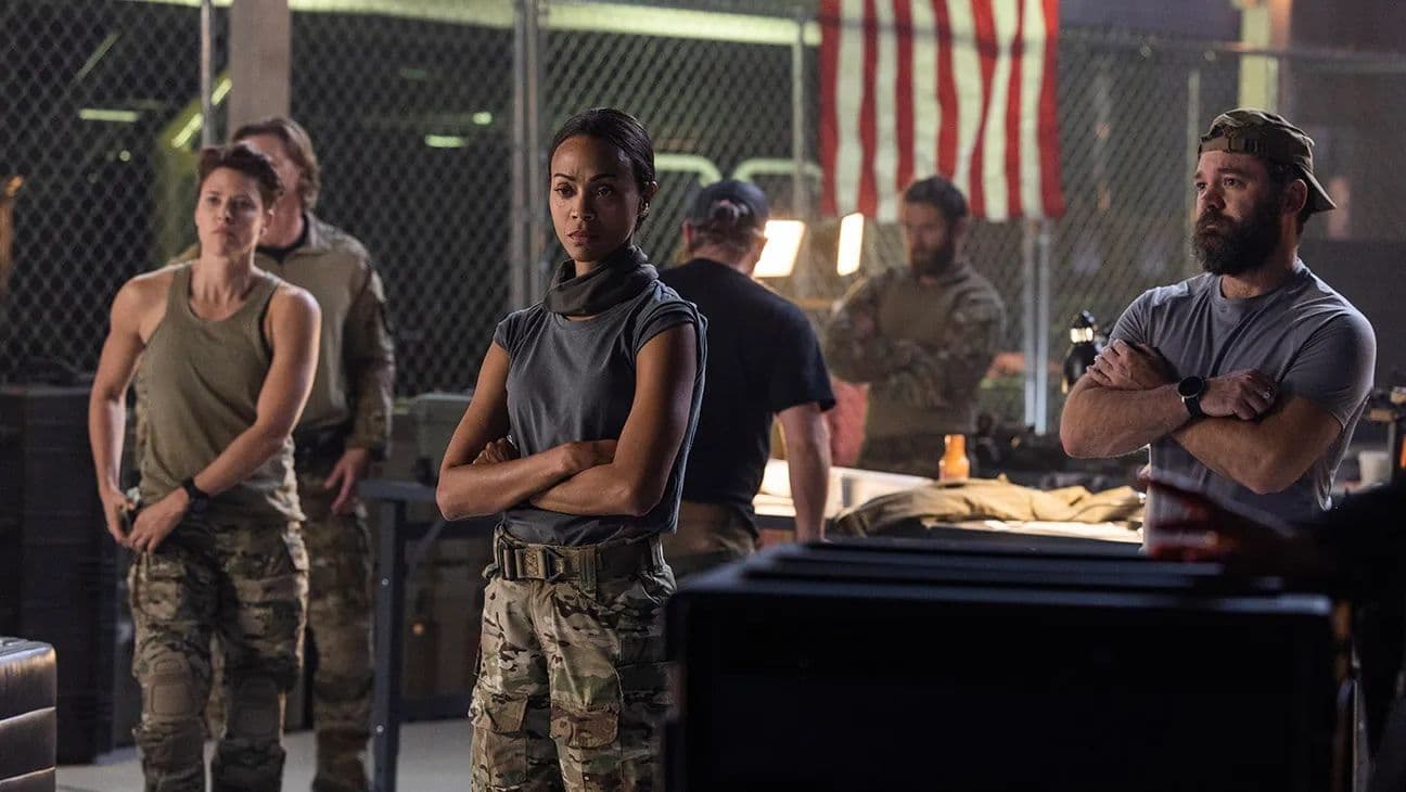 Fotograma de 'Special Ops: Lioness' con Zoe Saldaña