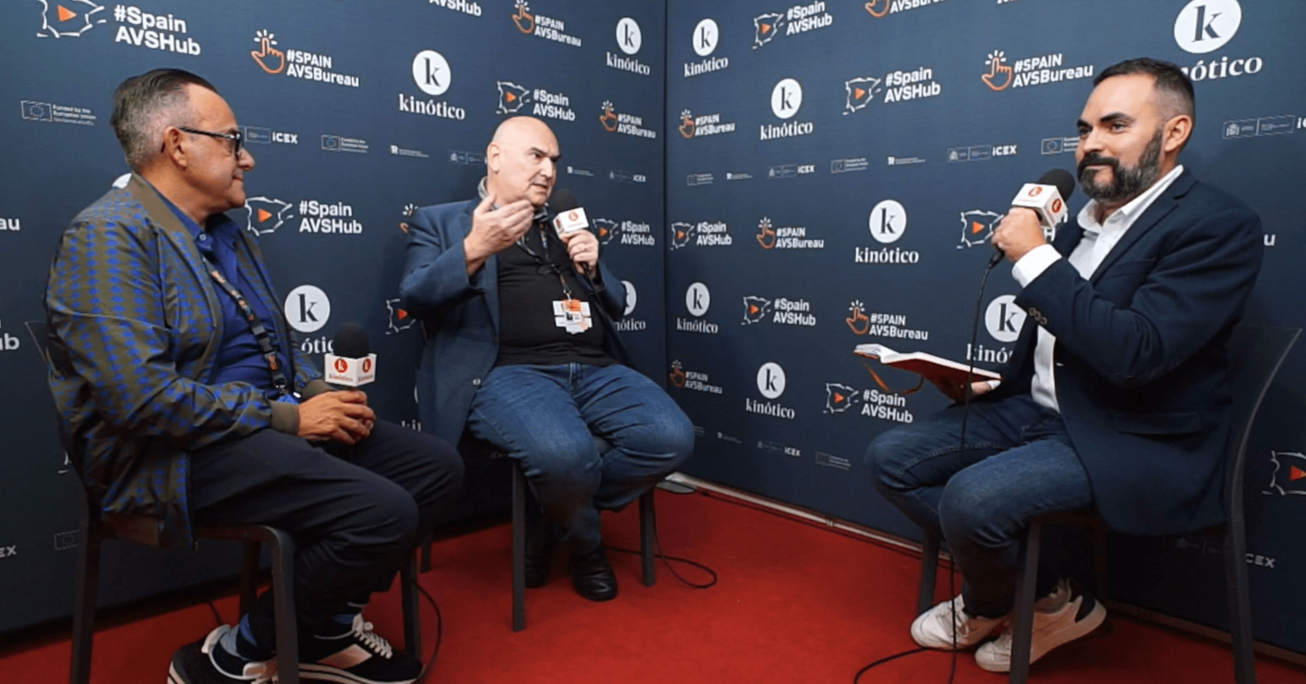 Vicente Canales, Managing Director de Film Factory y Antonio Saura, Managing Director de Latido Films