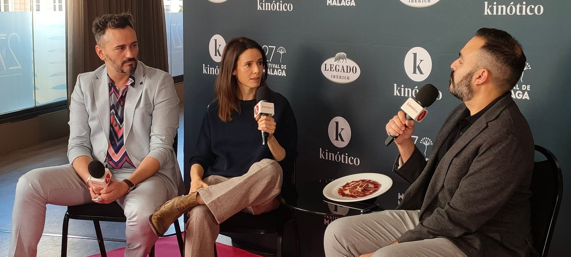 Asier Etxeandía y Pilar López de Ayala presentan 'El molino' en el Festival de Málaga