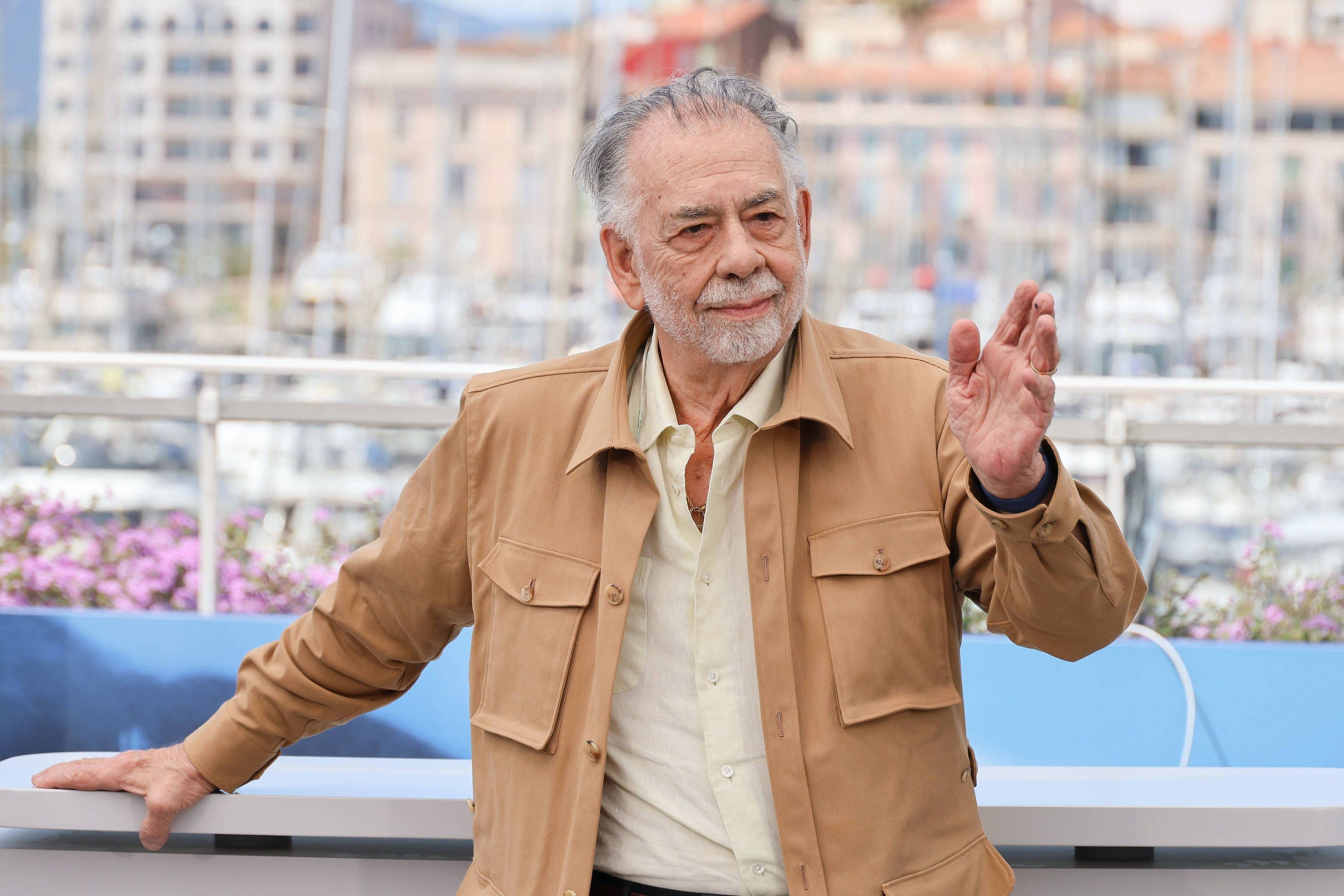 El director Francis Ford Coppola, durante la presentación de 'Megalópolis' en el Festival de Cannes 2024