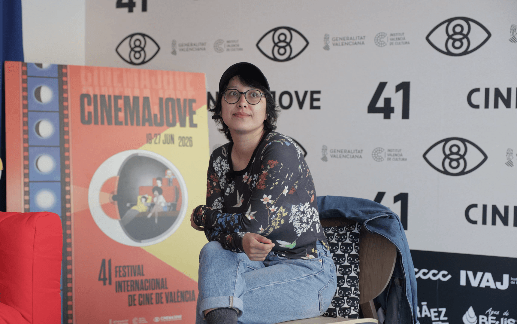 La directora afgana Shahrbanoo Sadat en el Festival Cinema Jove de Valencia 2026
