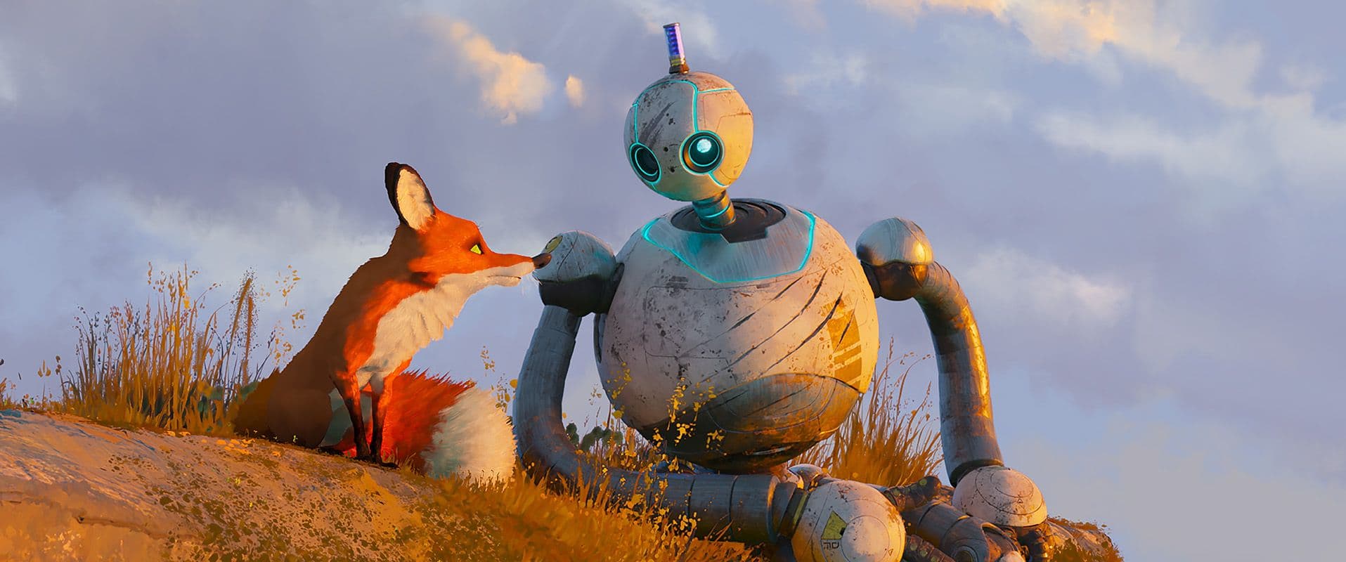 Fotograma de 'Robot salvaje', de Chris Sanders