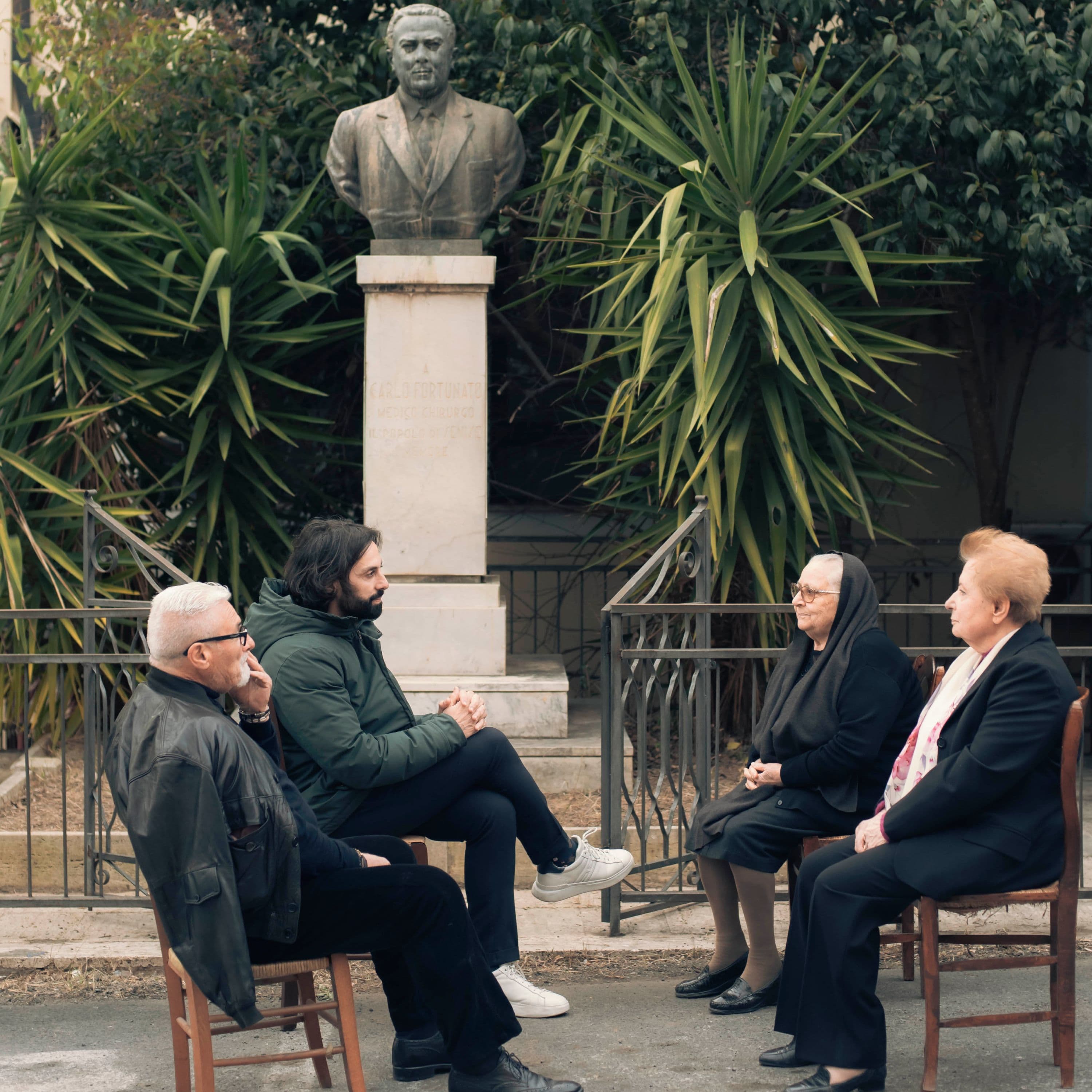 Fotograma del cortometraje documental 'El santo', de Carlo D'Ursi