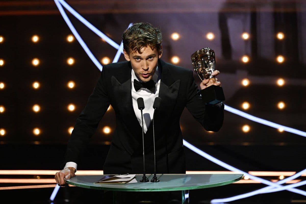 Austin Butler y su BAFTA al Mejor Actor por 'Elvis'