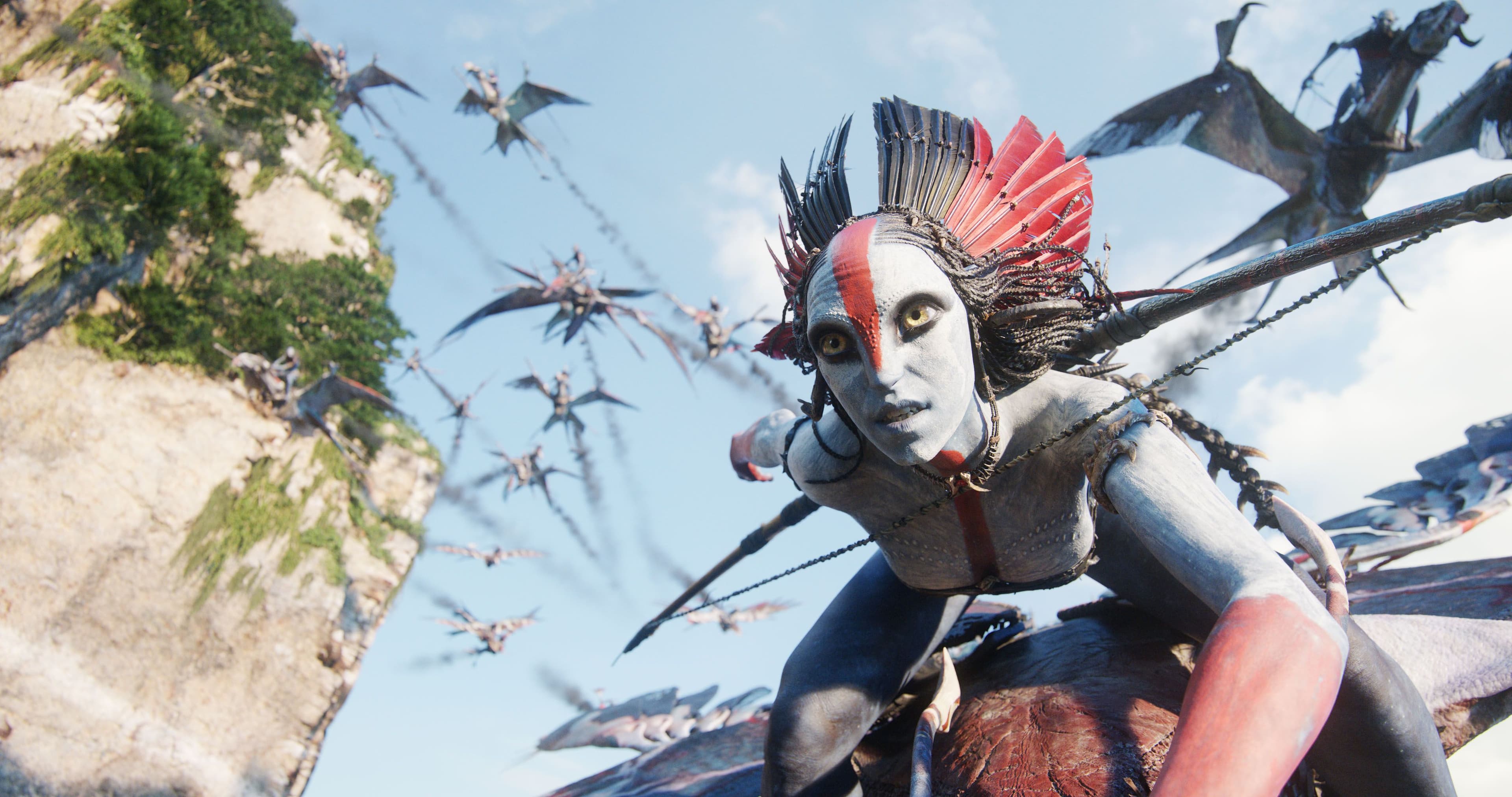 Fotograma promocional de 'Avatar: Fuego y ceniza', dirigida por James Cameron