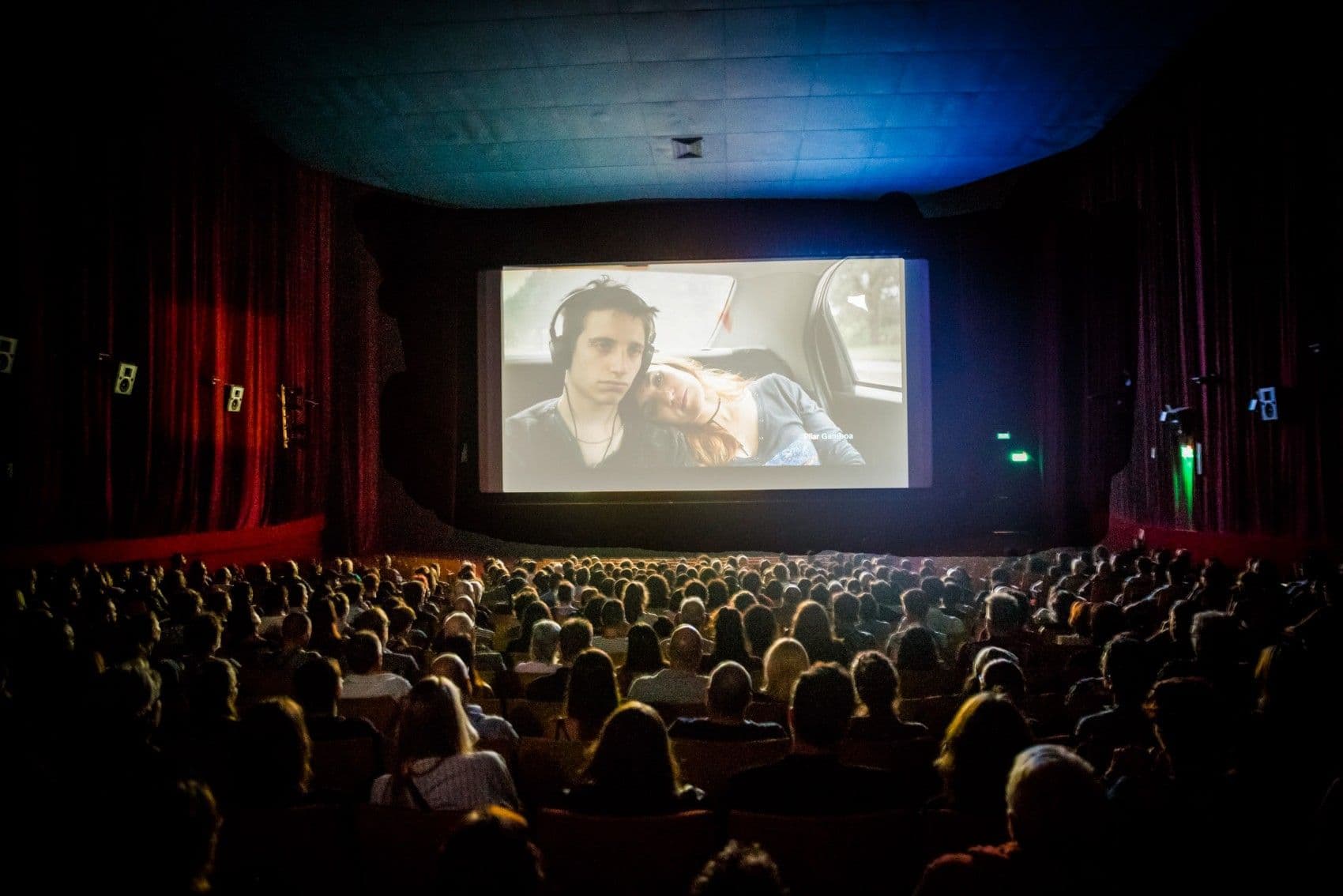 Cine de Buenos Aires durante la inauguración del Bafici.