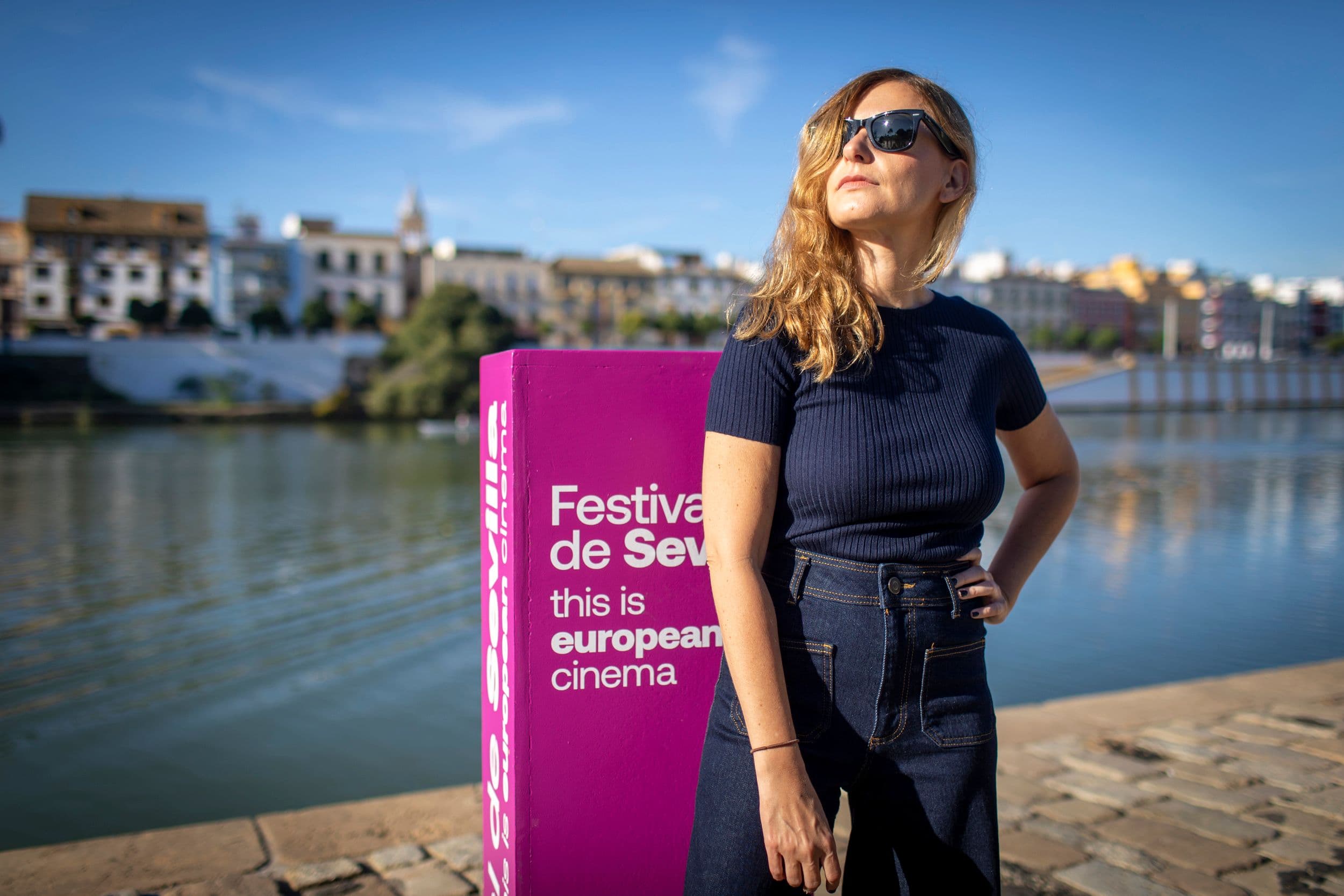 La directora Laura Hojman, responsable del documental 'Un hombre libre', centrado en Agustín Gómez Arcos
