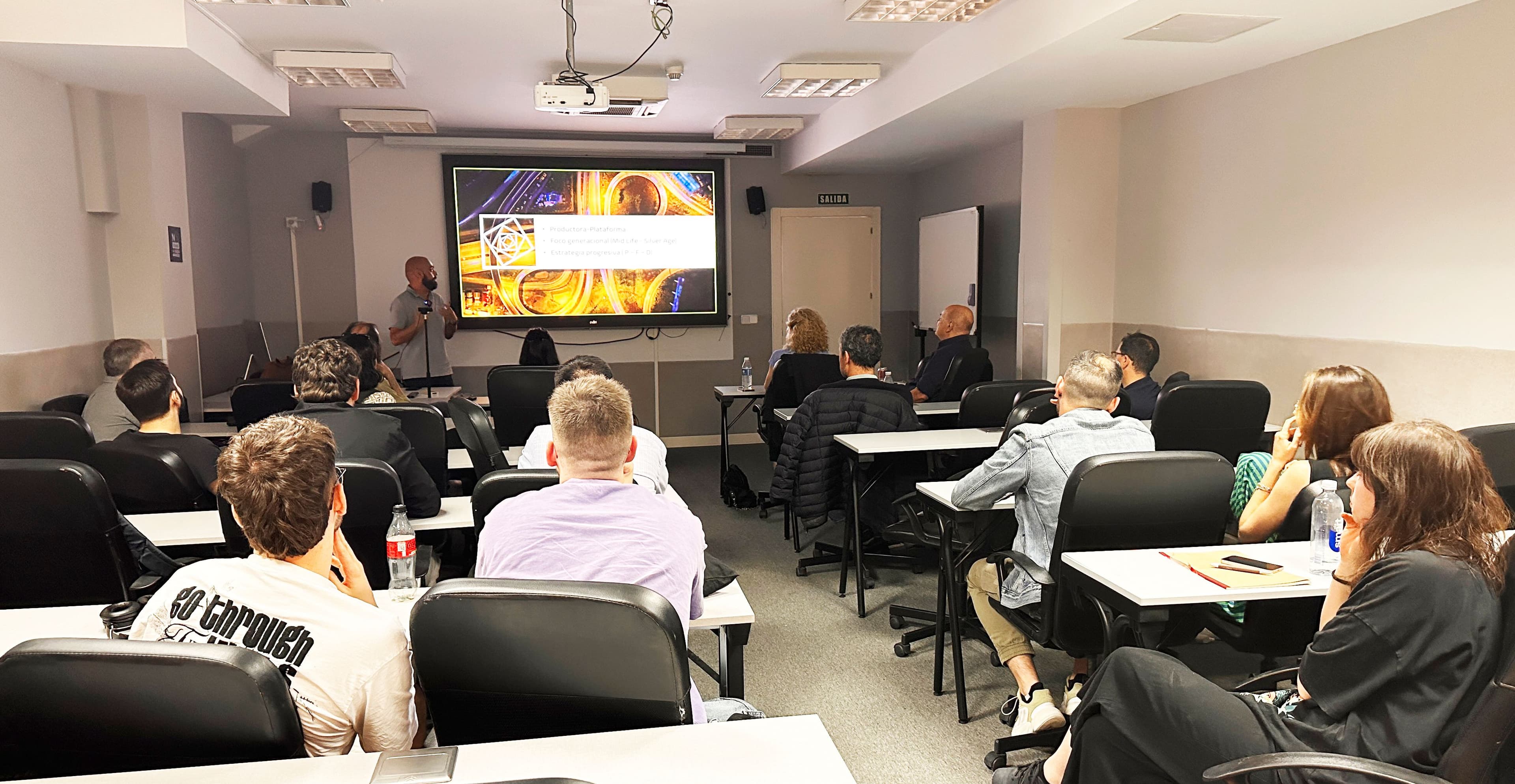 Pitching en el Master Internacional de Producción Ejecutiva