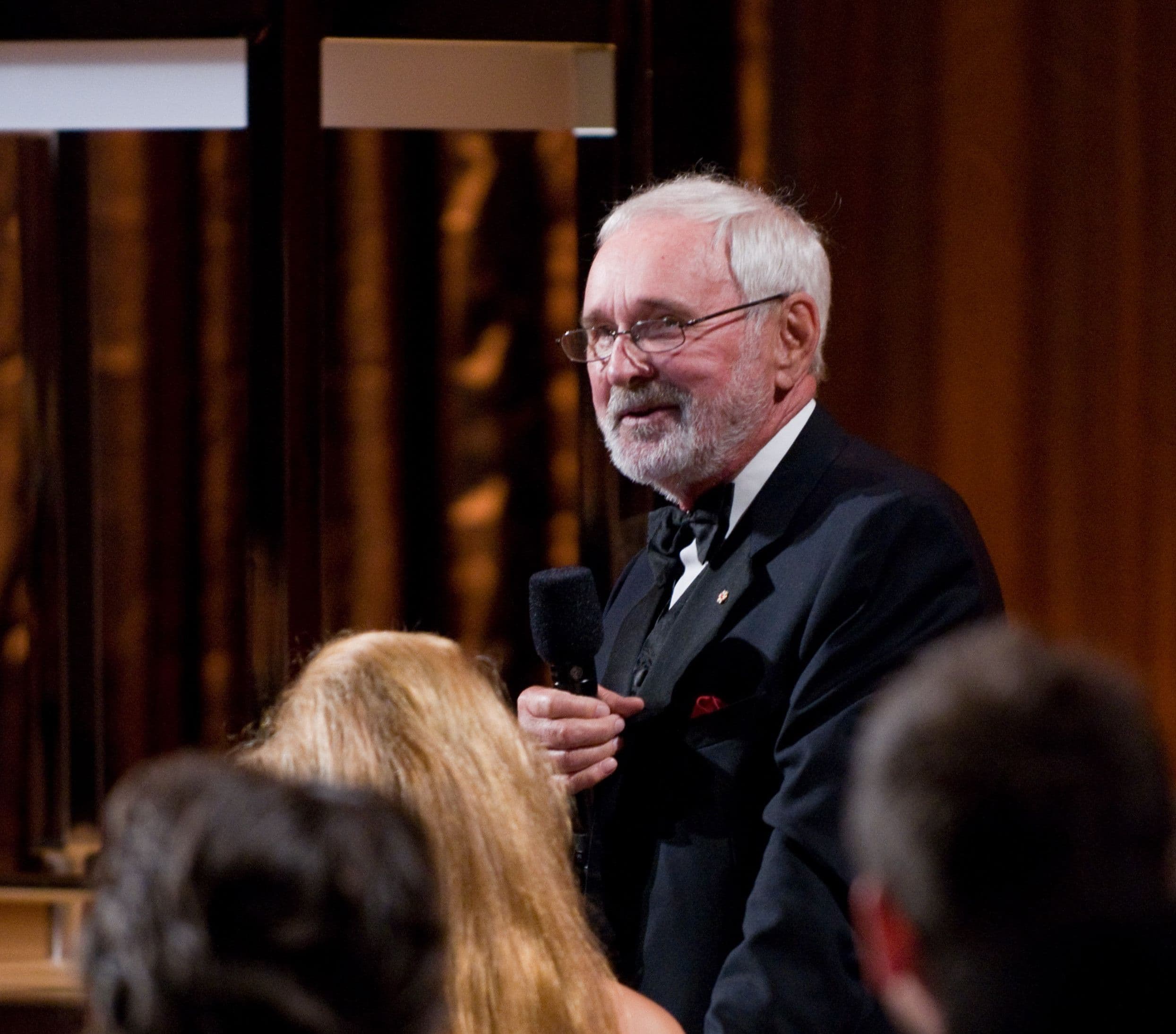 Fotografía del director Norman Jewison durante la gala de los Governors Awards de 2009