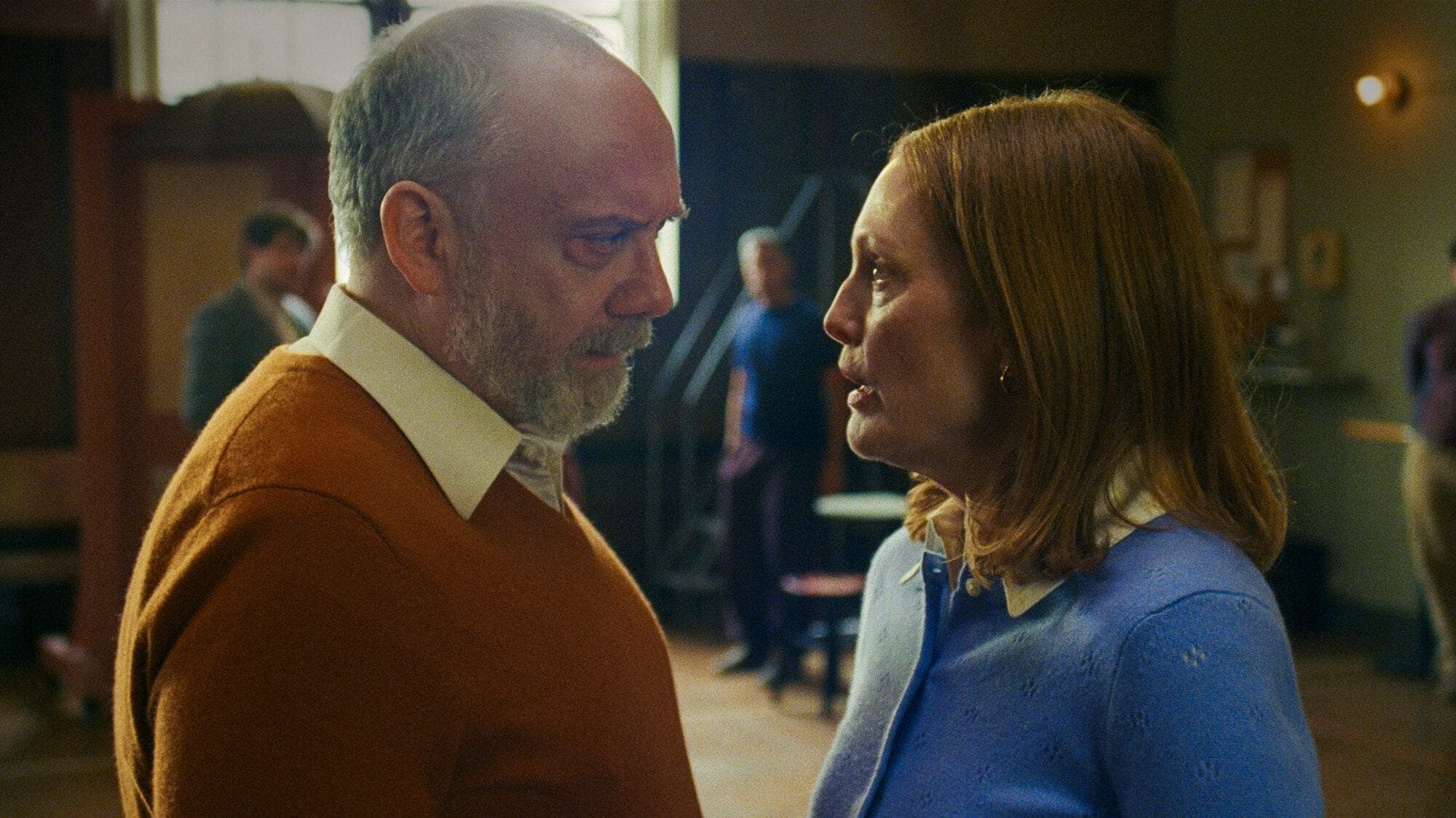 Paul Giamatti y Julianne Moore en 'El debut', dirigida por Jesse Eisebenberg