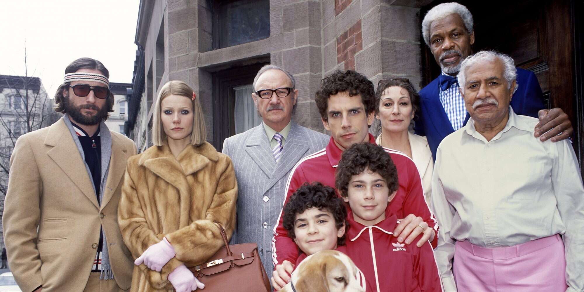 El reparto de 'Los Tenenbaums. Una familia de genios', caracterizado por Karen Patch