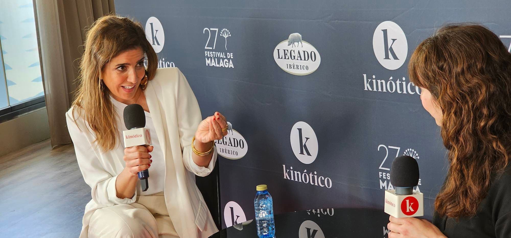 Lucía Jiménez presenta su primer corto, 'El trono', en el Festival de Málaga