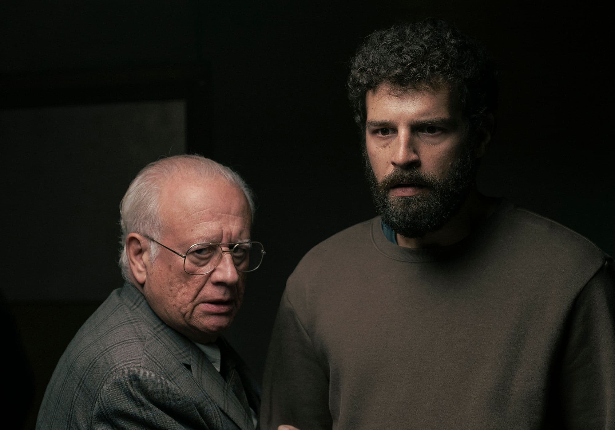 Francisco Ortiz y Juan Echanove son dos de los protagonistas de la serie 'Memento Mori', adaptación de las novelas de César Pérez Gellida