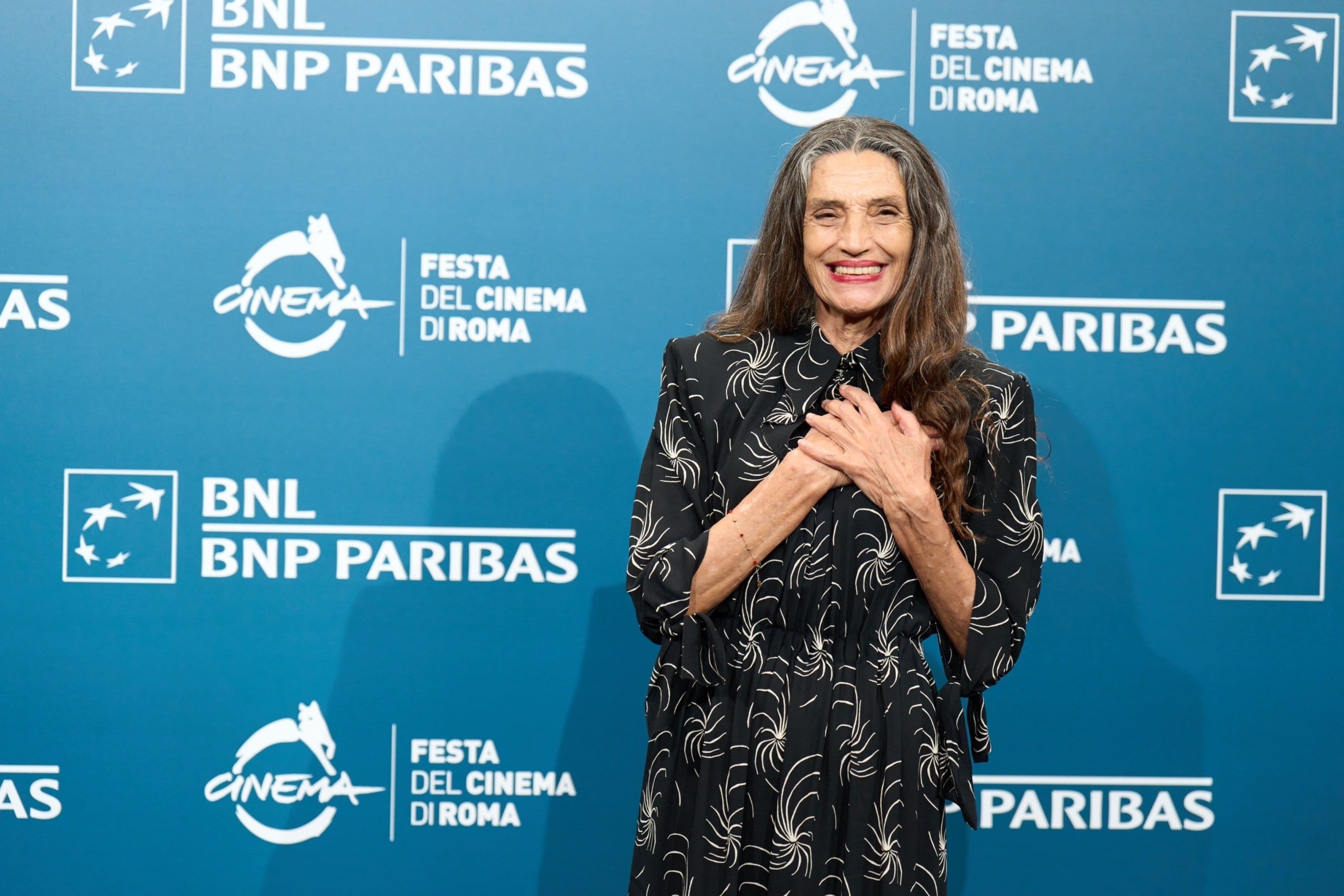 La actriz Ángela Molina posa en el photocall de la edición 2024 del Festival de Roma