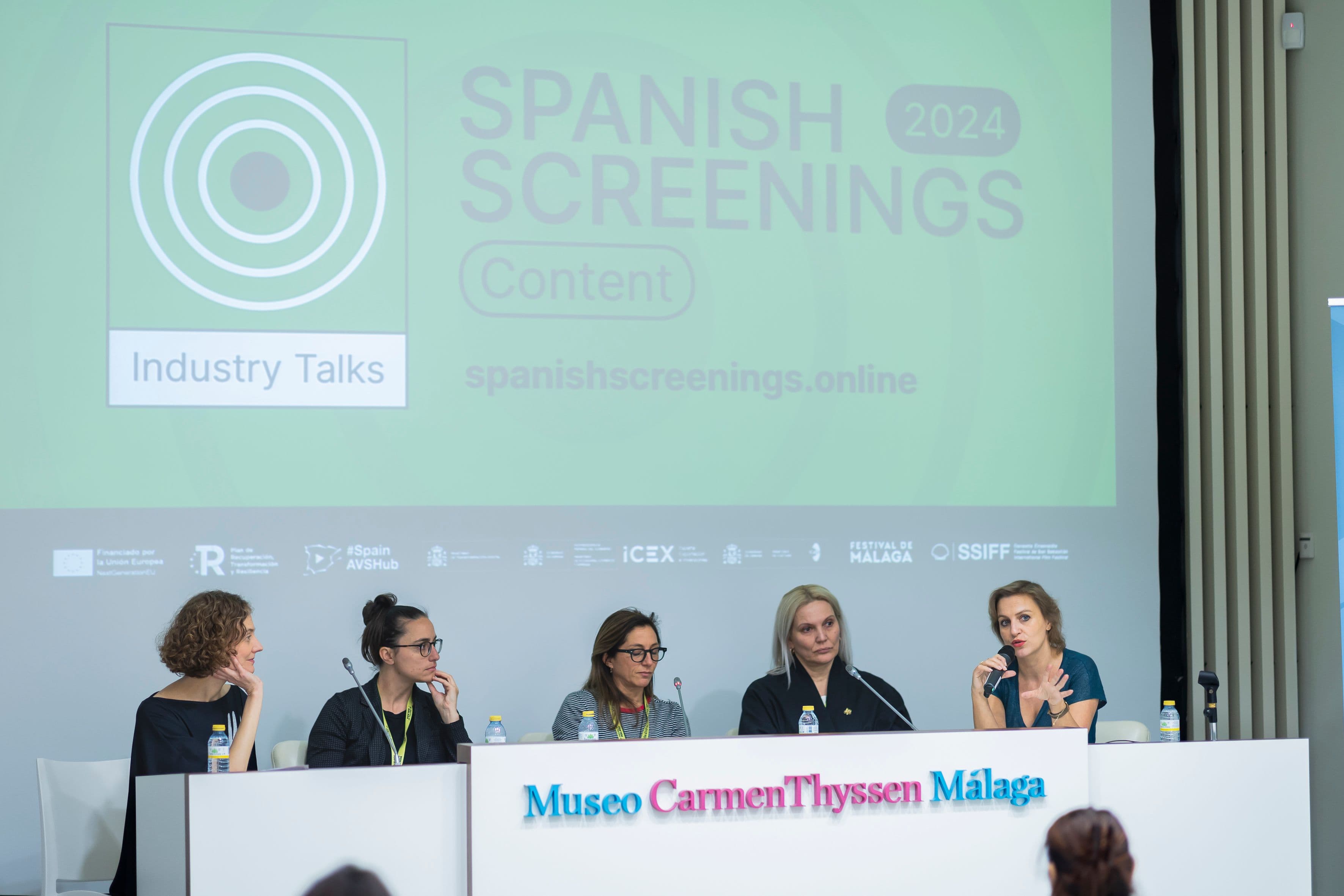 Mesa redonda durante Spanish Screenings Content