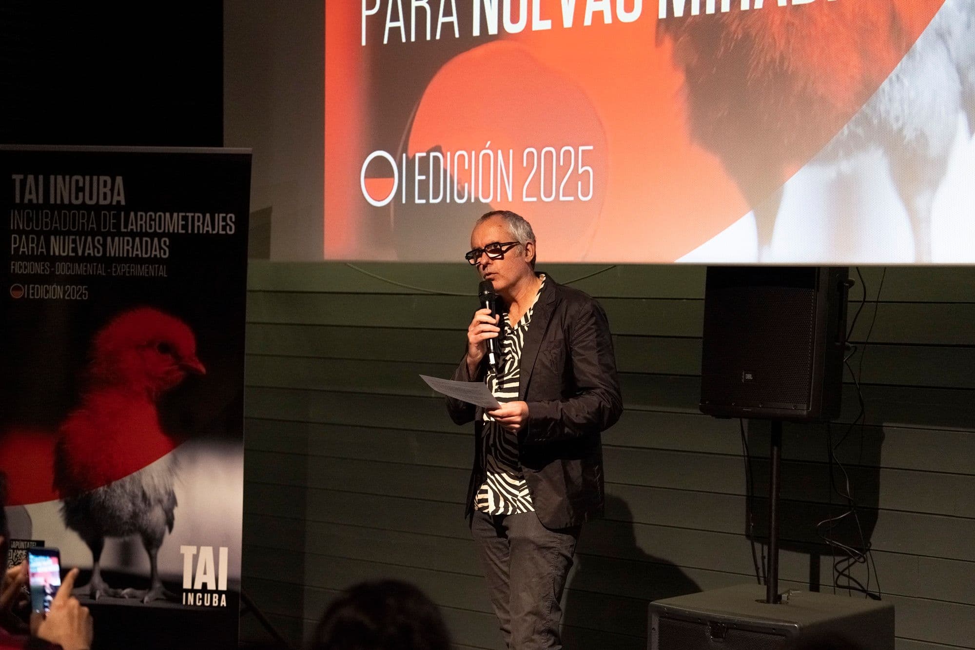 Manuel Álvarez, director de Industria de TAI, durante la presentación de TAI Incuba
