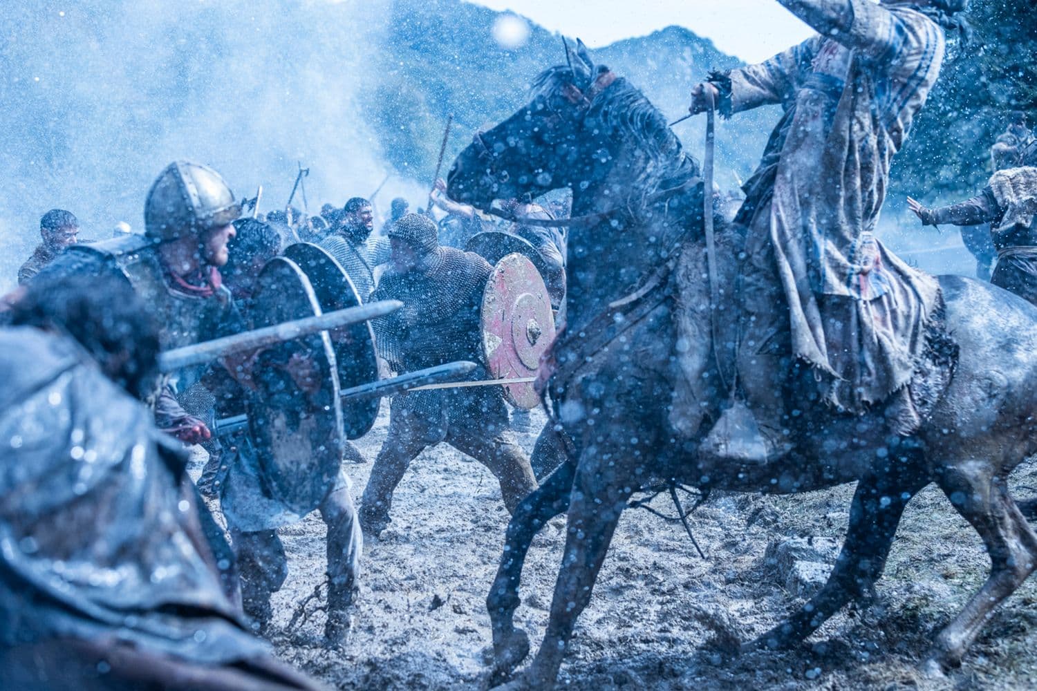 La escena de la batalla de 'Irati', película de Paul Urkijo