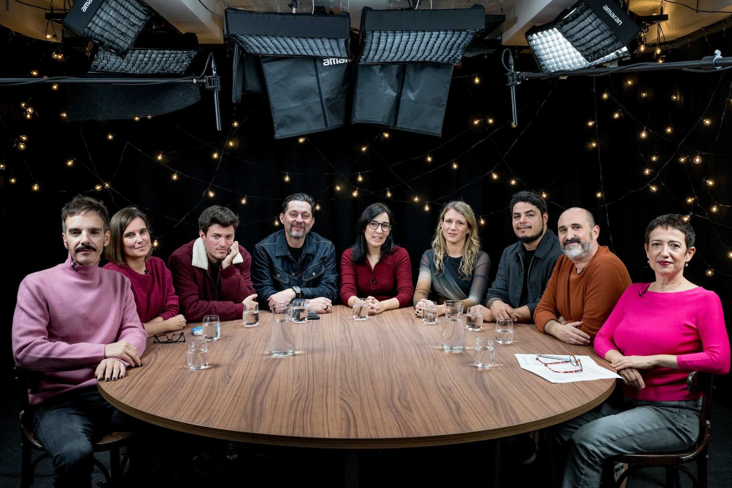 Javier Giner, Sara Cano, Carles Tamayo, Ramón Campos, Alauda Ruiz de Azúa, Clara Roquet, David Sainz, Jorge Sánchez-Cabezudo y María Guerra presiden la Mesa Redonda de showrunners de 2024