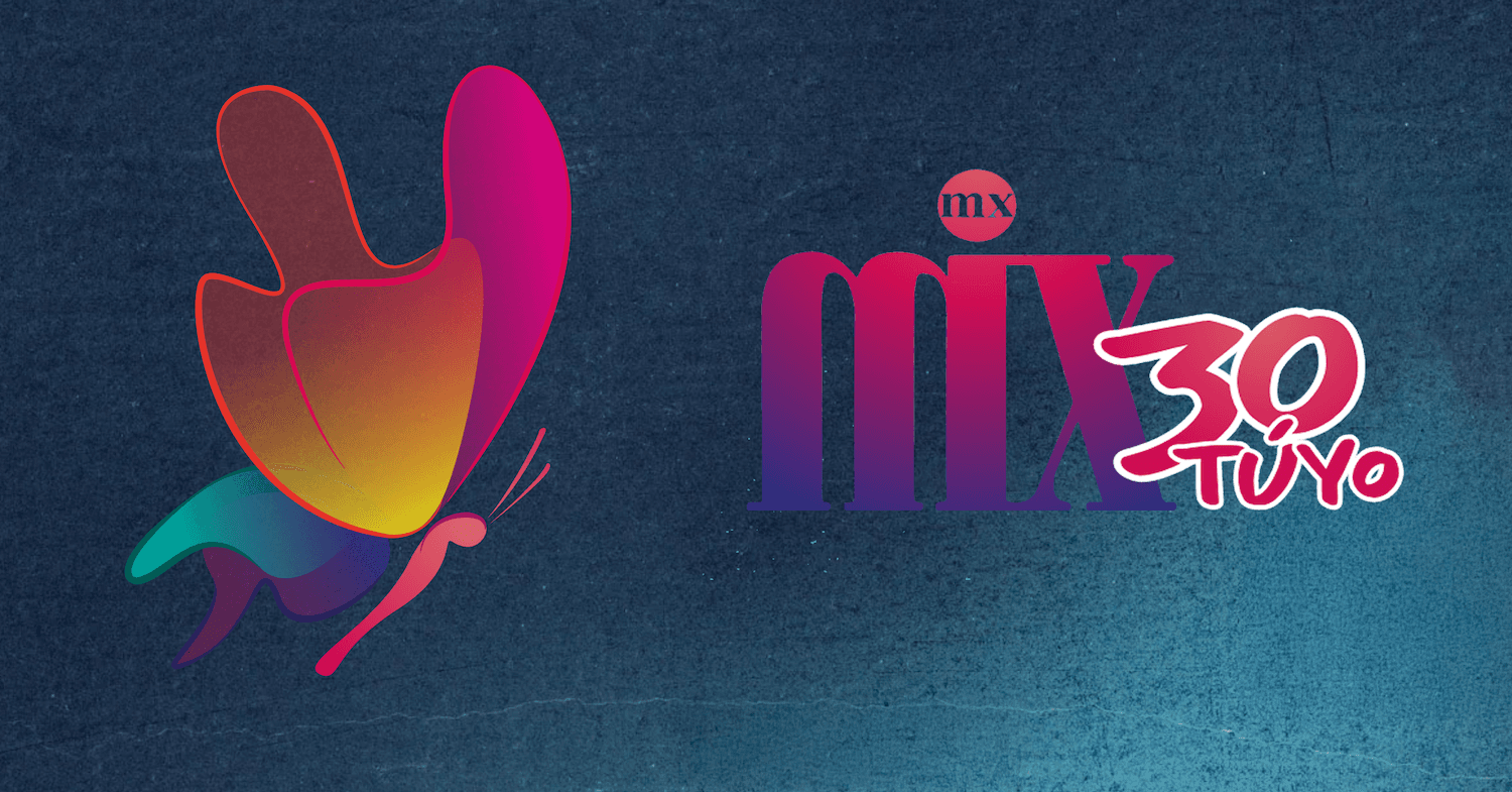 Logo de la Edición 30 del Festival MIX de la CDMX