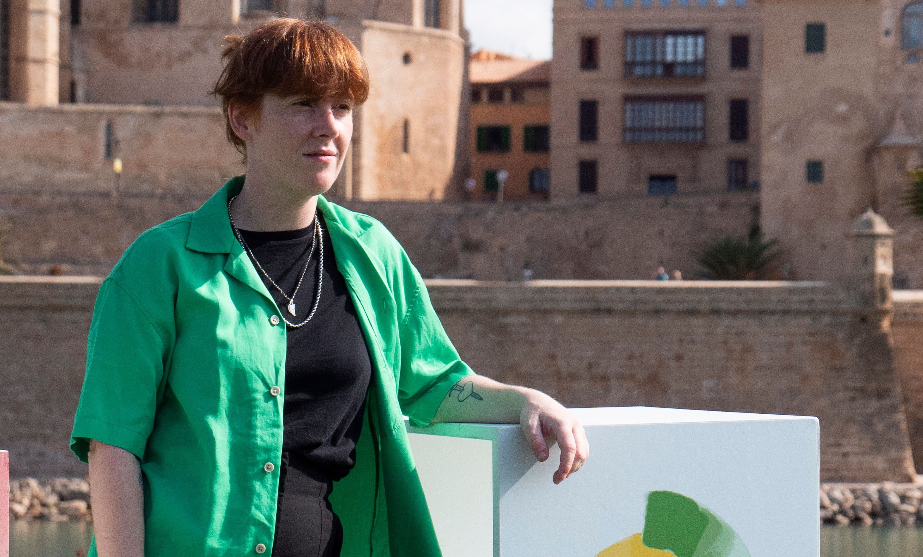 La directora Zaida Carmona posa en el photocall oficial de la 12 edición del Atlàntida Mallorca Film Fest