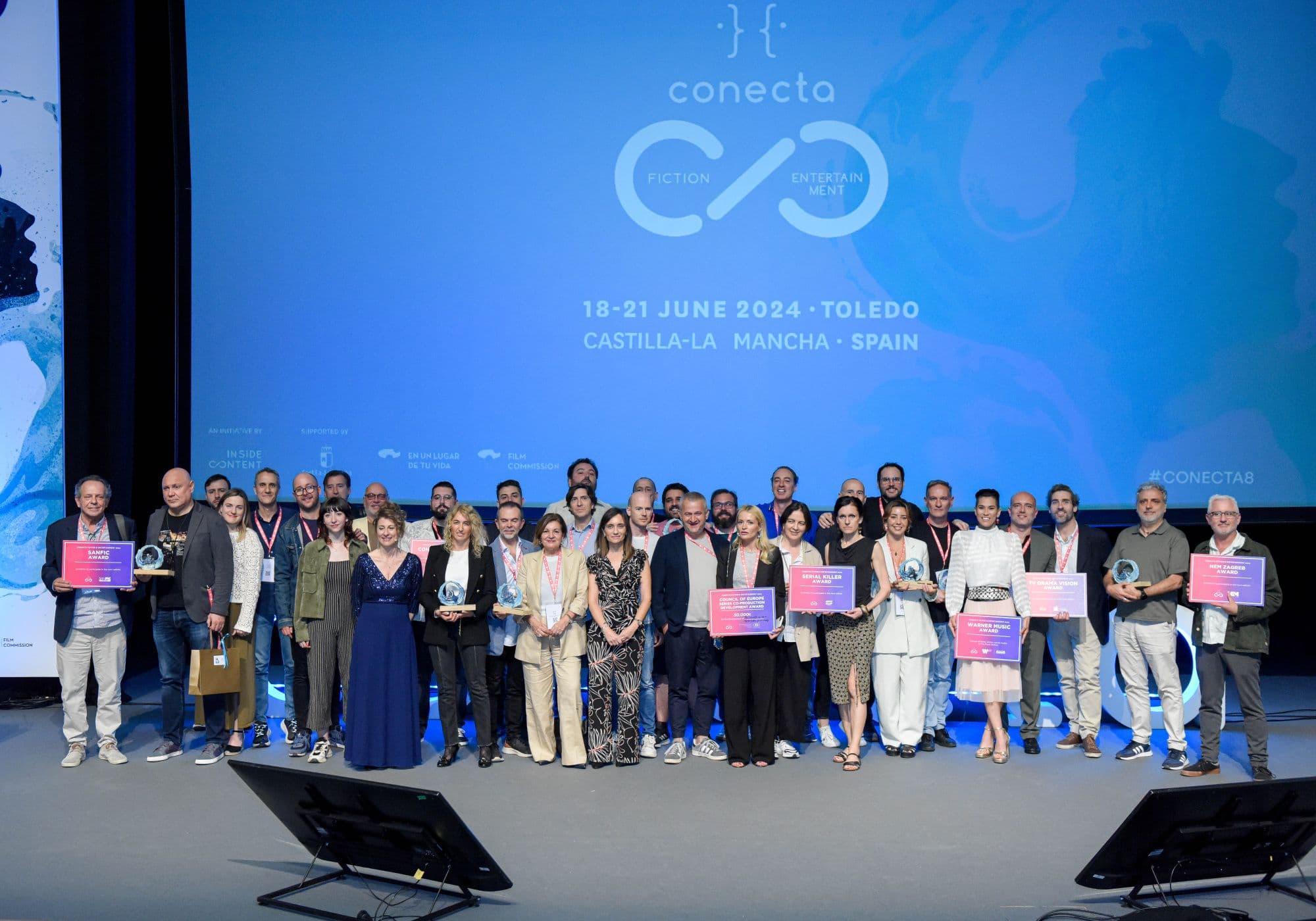 Los premiados de la octava edición del mercado Conecta FICTION & ENTERTAINMENT