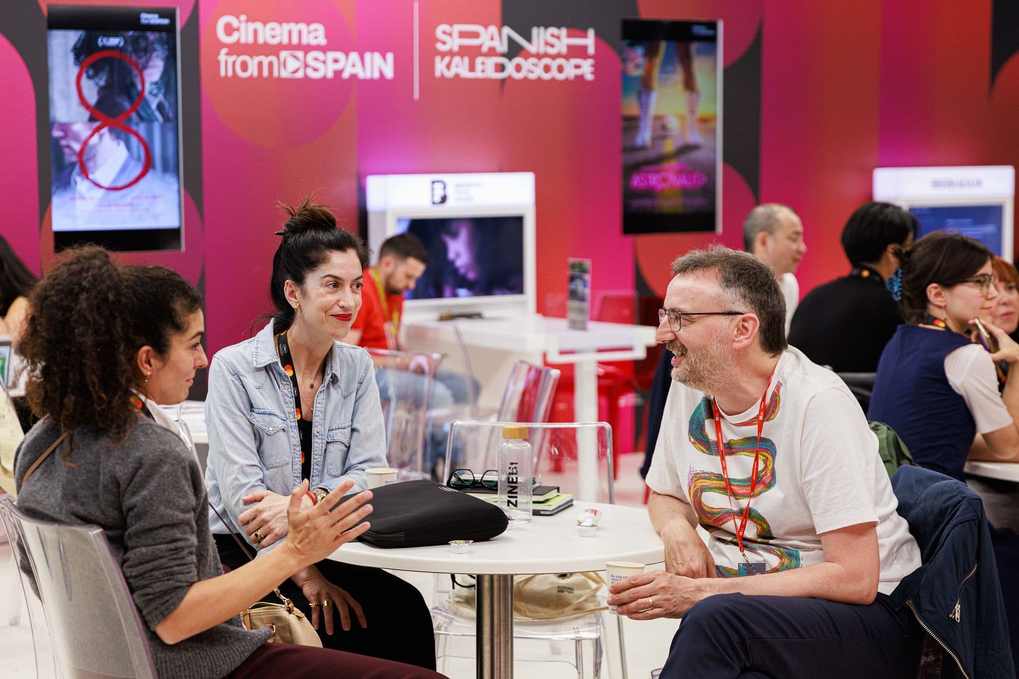 Imagen de archivo del pabellón español Cinema From Spain en el Marché de Cannes de 2025