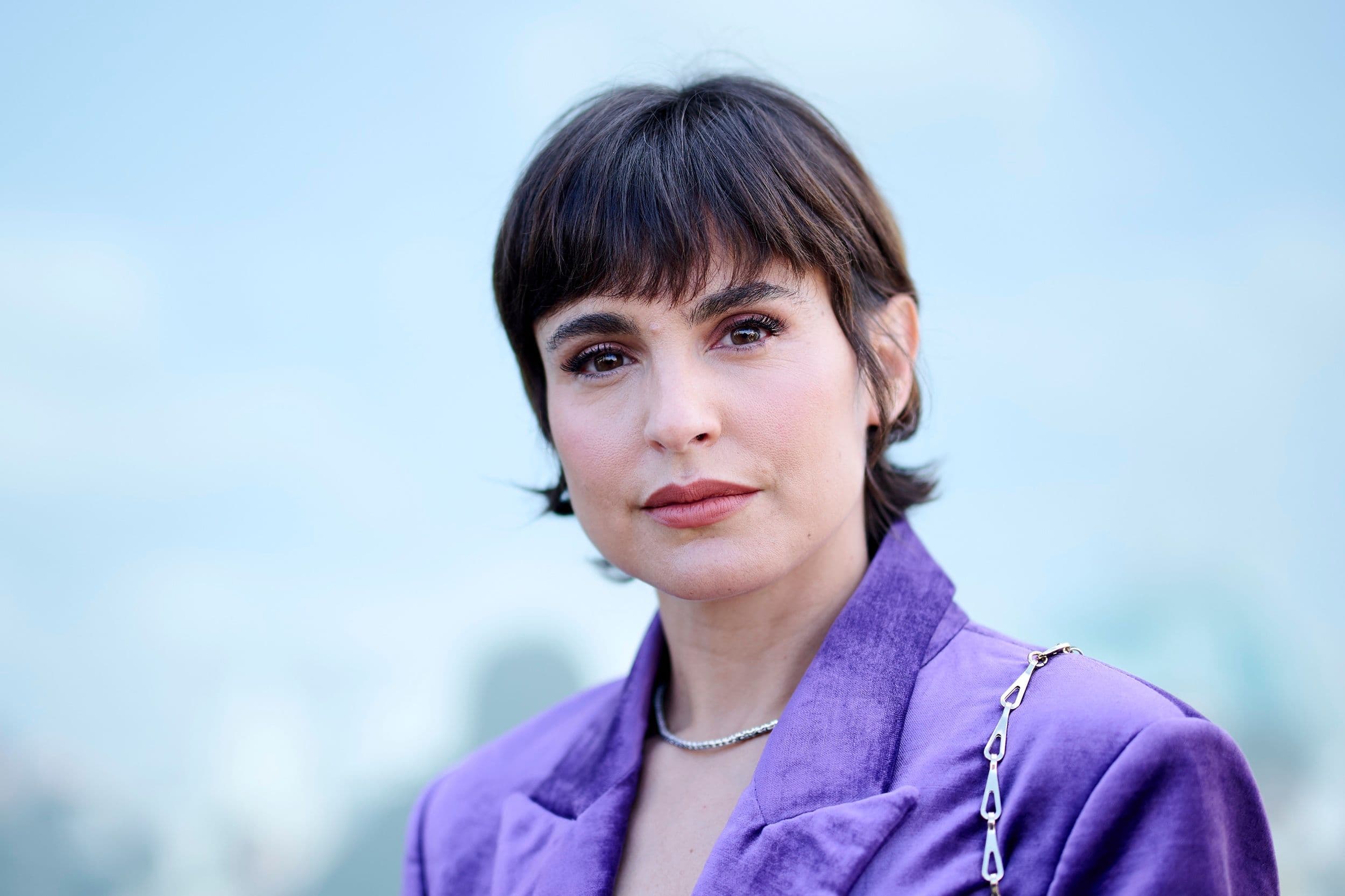 Verónica Echegui posa ante la prensa durante el Festival de Málaga 2024