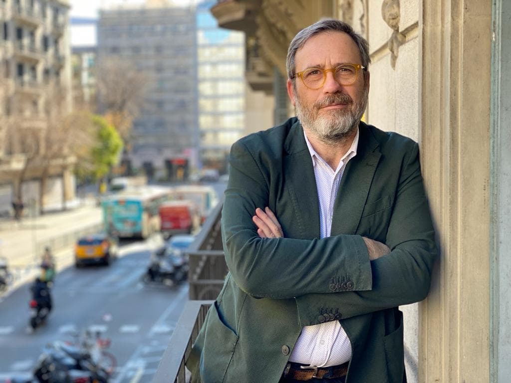 El productor Tono Folguera, en las oficinas de Lastor Media en Barcelona