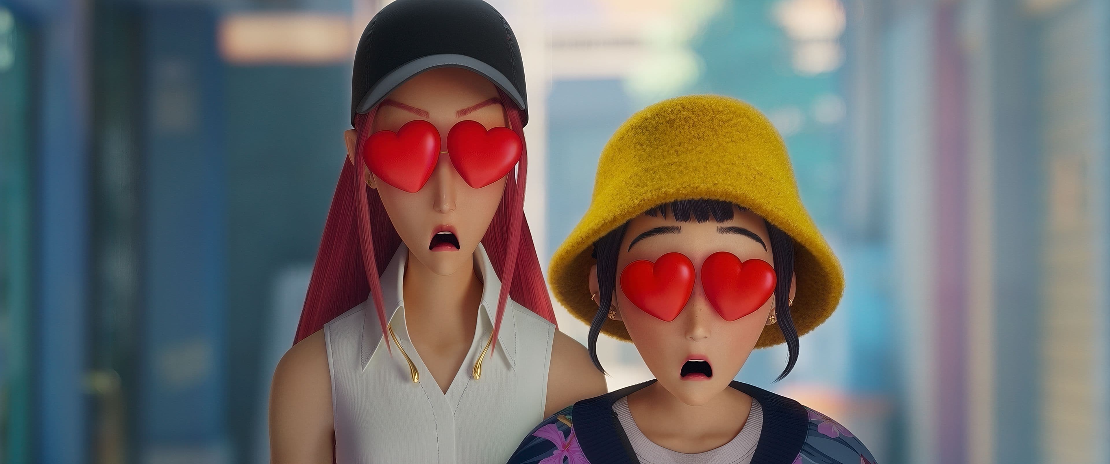 Fotograma promocional de 'Las guerreras k-pop', la película más vista de la historia de Netflix