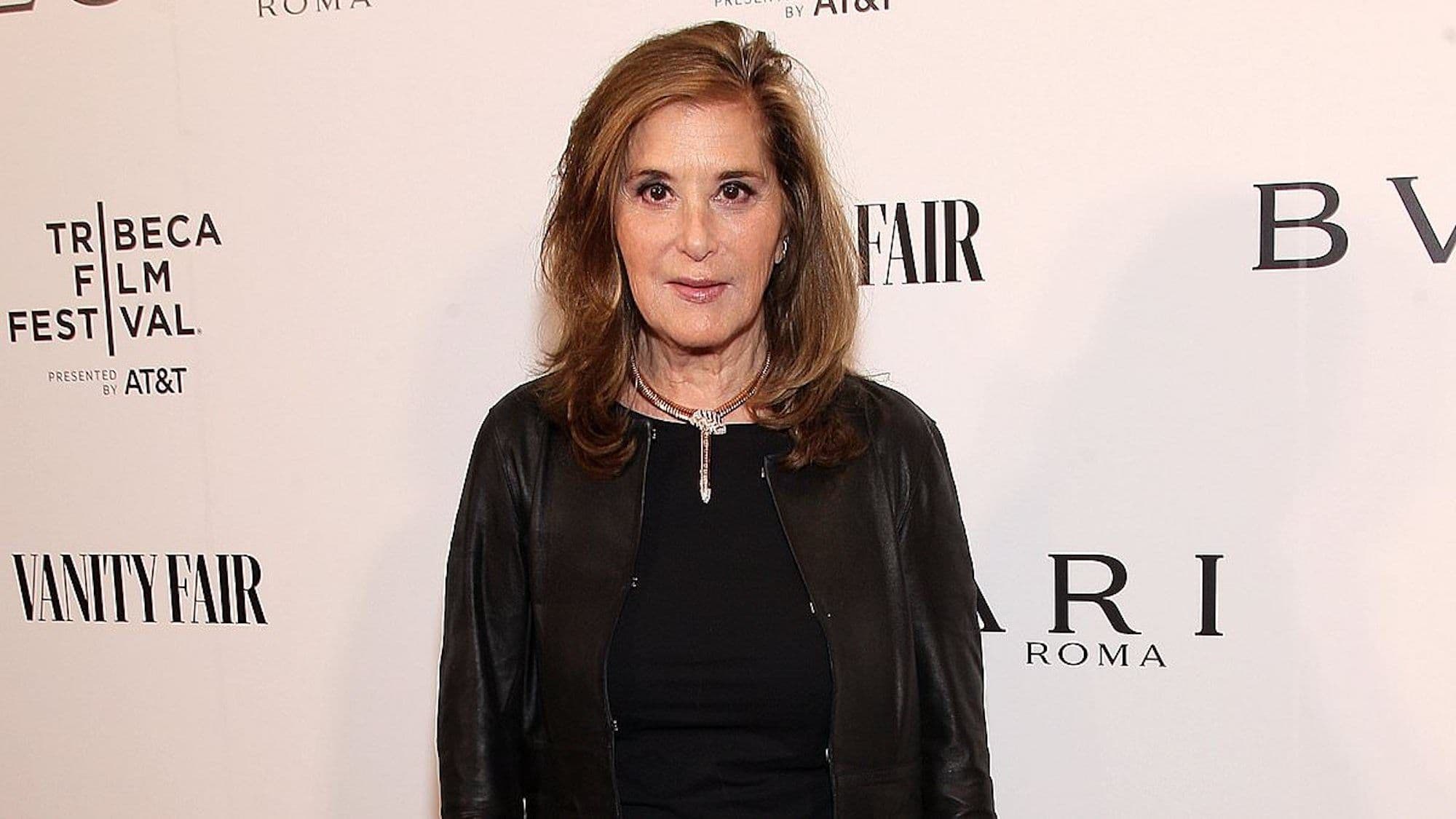 Paula Weinstein en una alfombra roja del festival Tribeca
