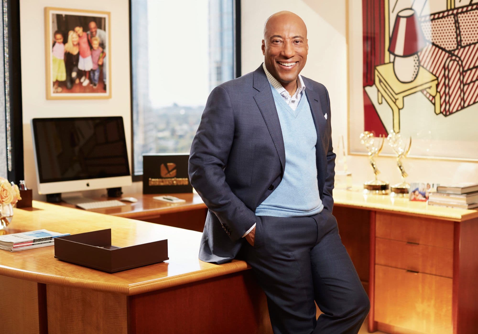 Fotografía de Byron Allen, fundador de Allen Media Group